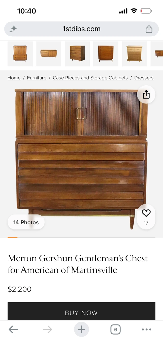 Mid century modern dresser - photo 2