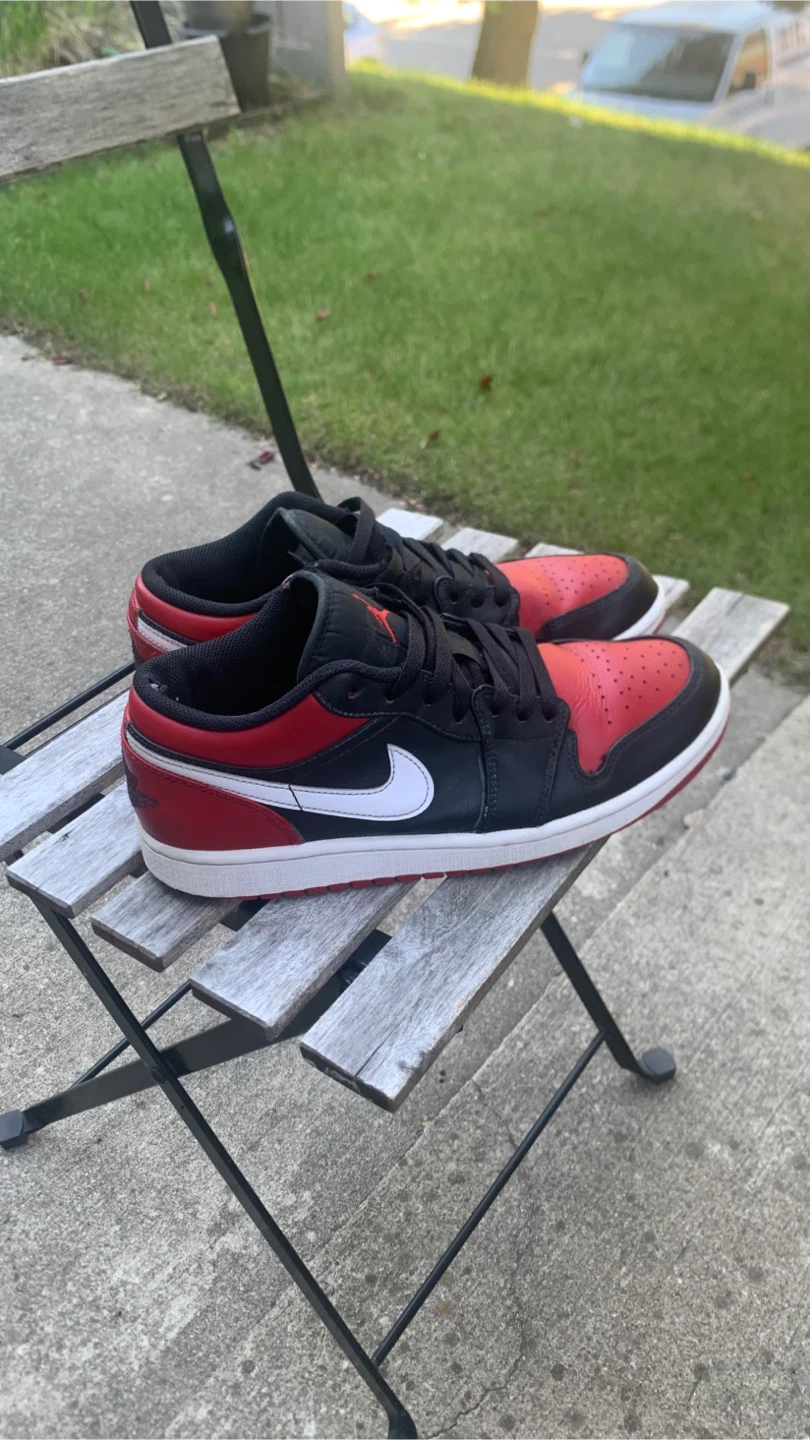 Jordan 1 Low - Bred Toe