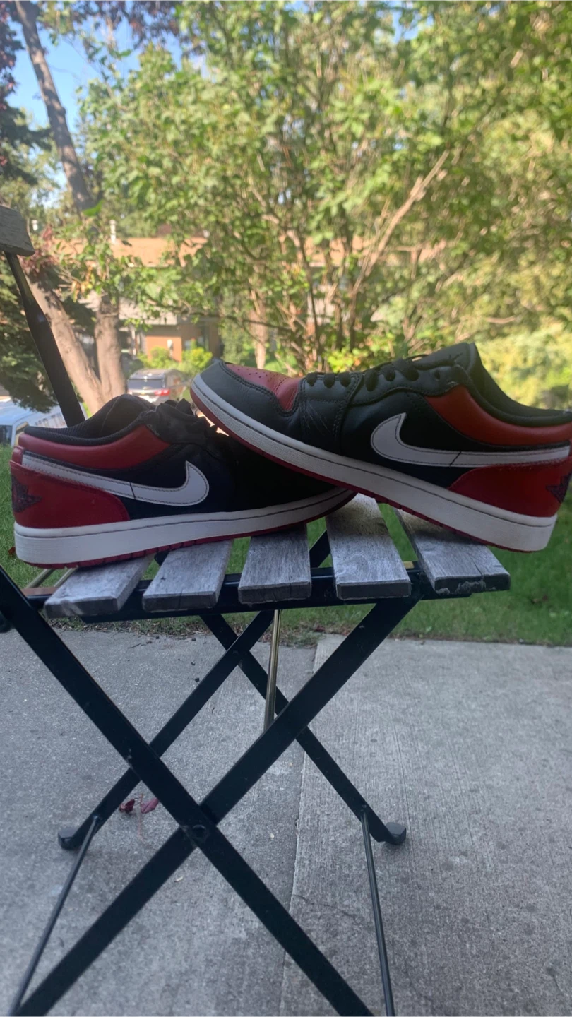 Jordan 1 Low - Bred Toe - photo 2