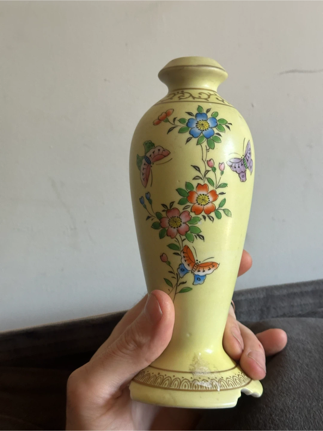 Vintage Japanese ceramic lamp base - photo 2
