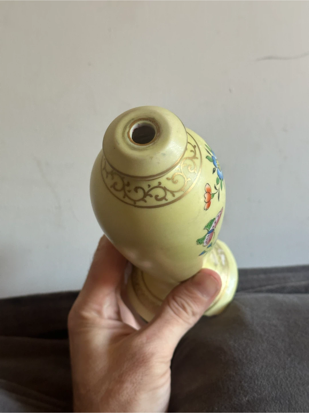 Vintage Japanese ceramic lamp base - photo 3