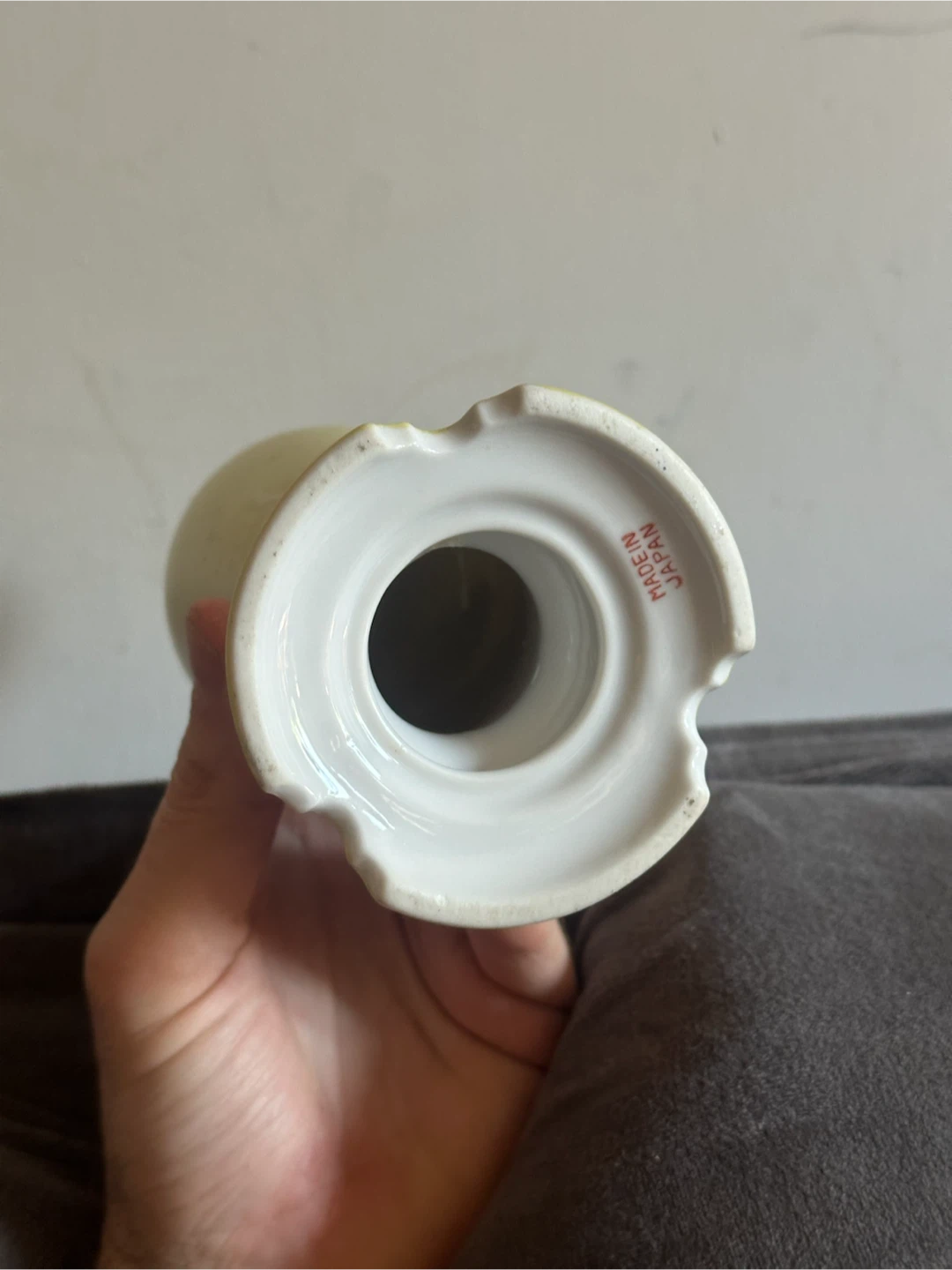 Vintage Japanese ceramic lamp base - photo 5