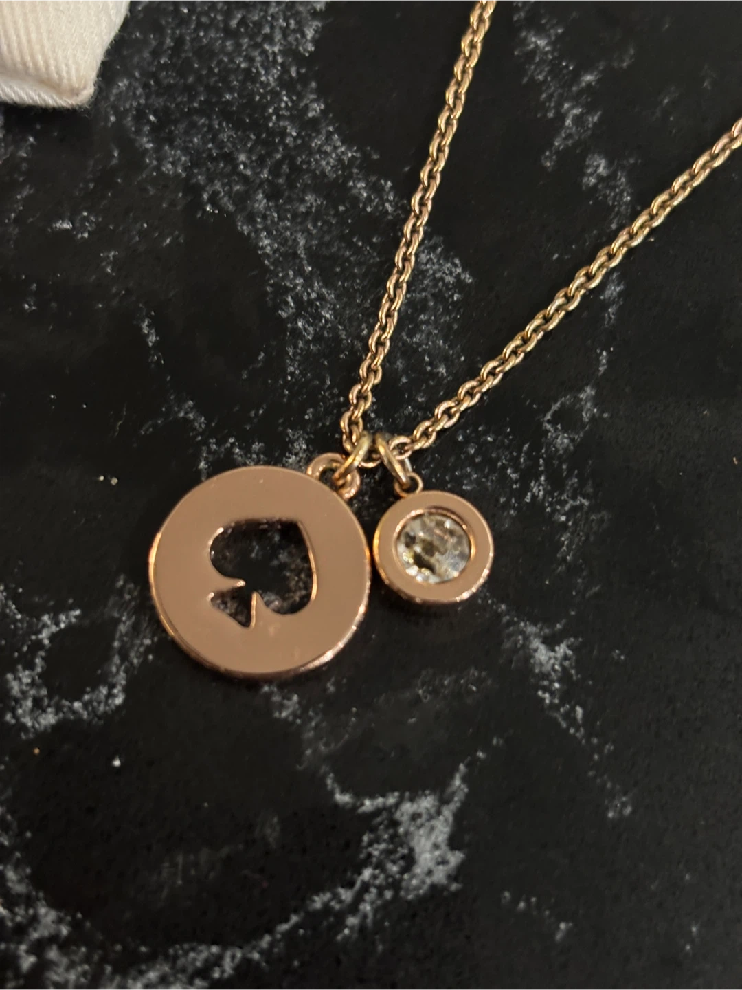 Kate Spade Necklace with Spade Pendant - photo 2