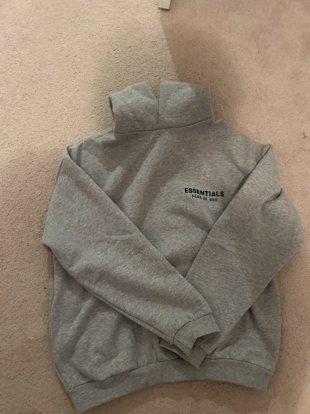 ESSENTIALS FOG Grey Hoodie