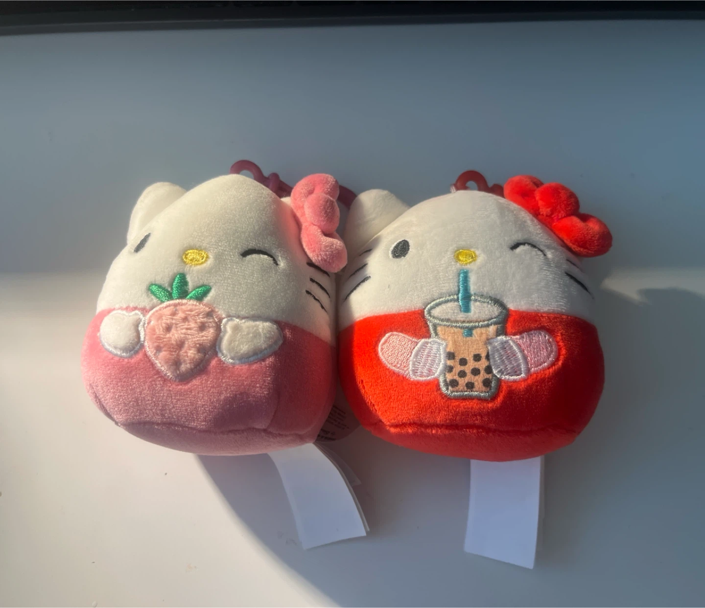 Squishmallows Hello Kitty Plush Keychain