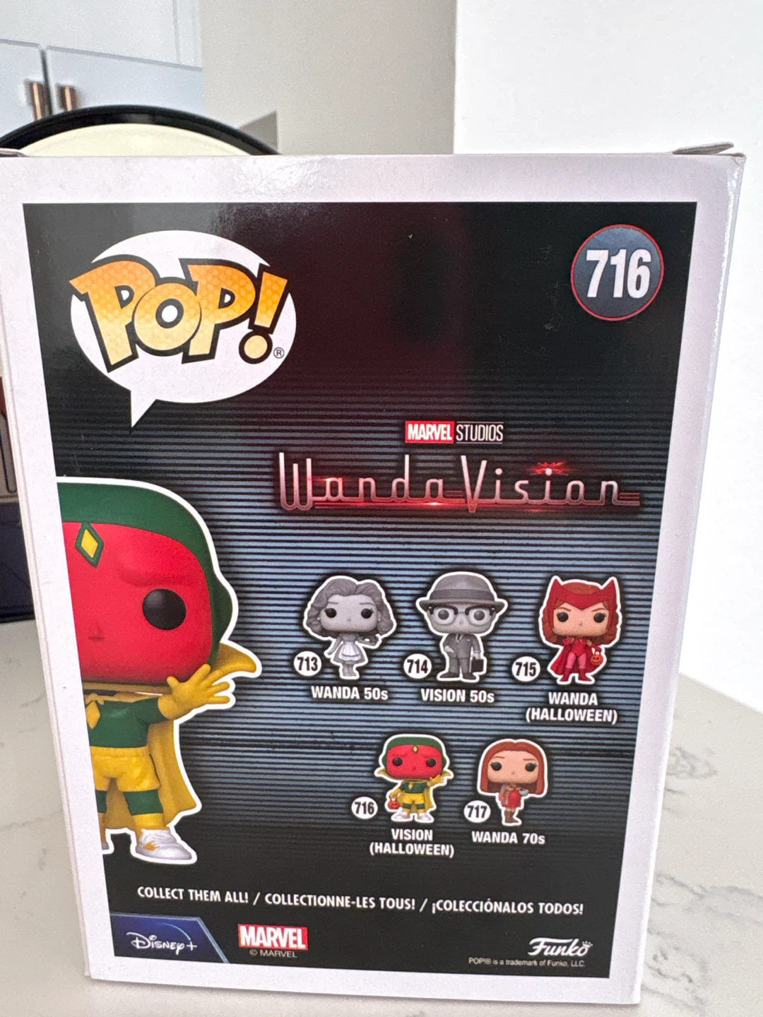 Funko Pop! Marvel Vision (Halloween) #716 - photo 3
