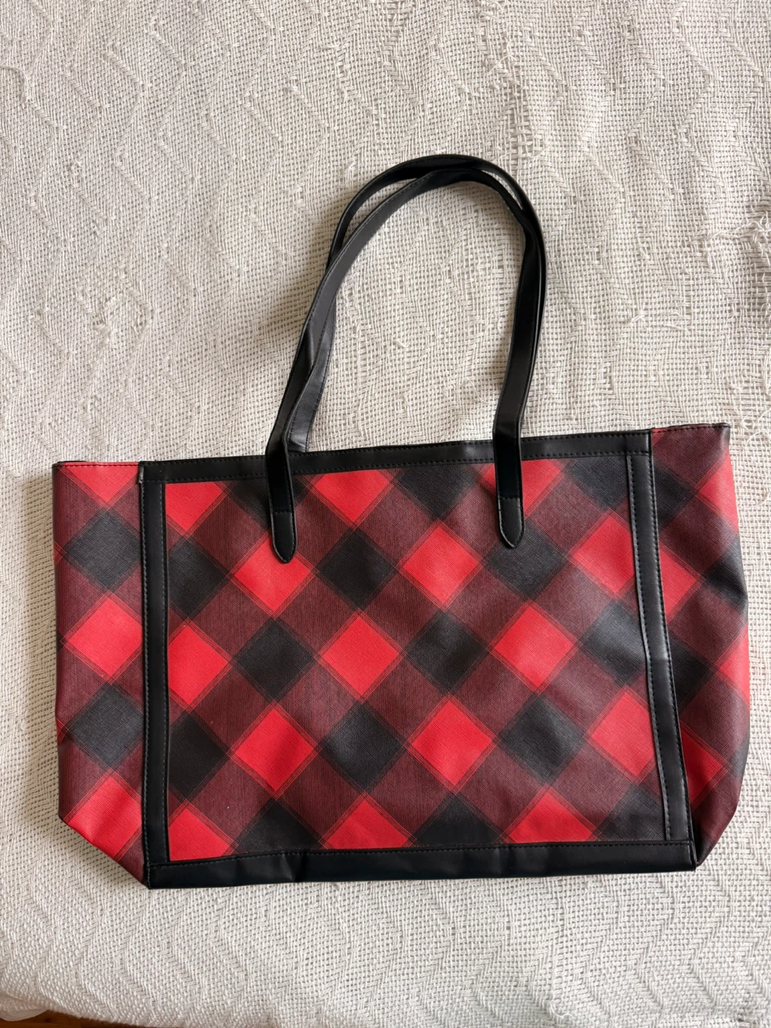 Victoria's Secret Plaid Tote Bag - photo 2