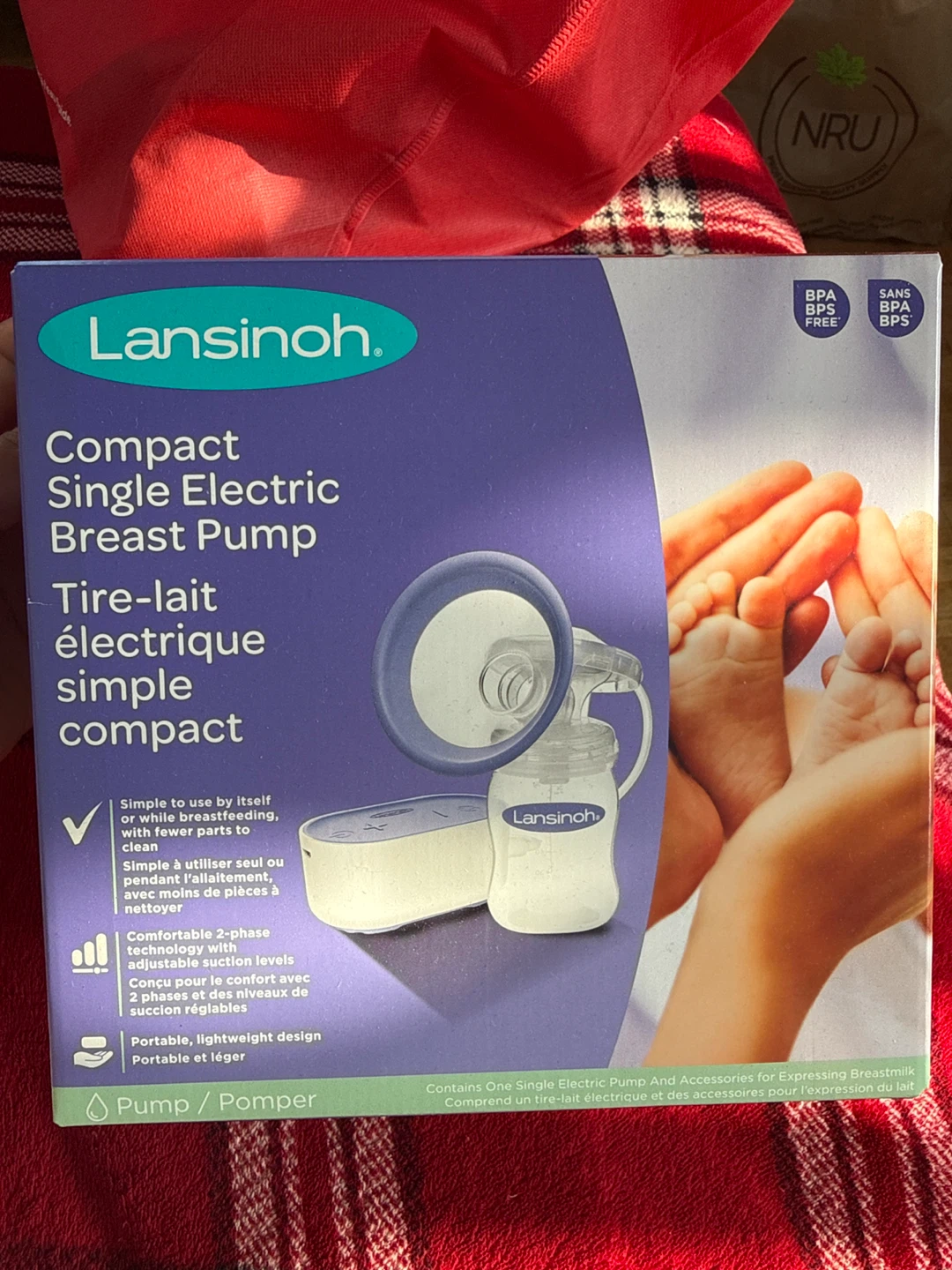 NEW IN BOX - Lansinoh Compact Single Electric Breast Pump