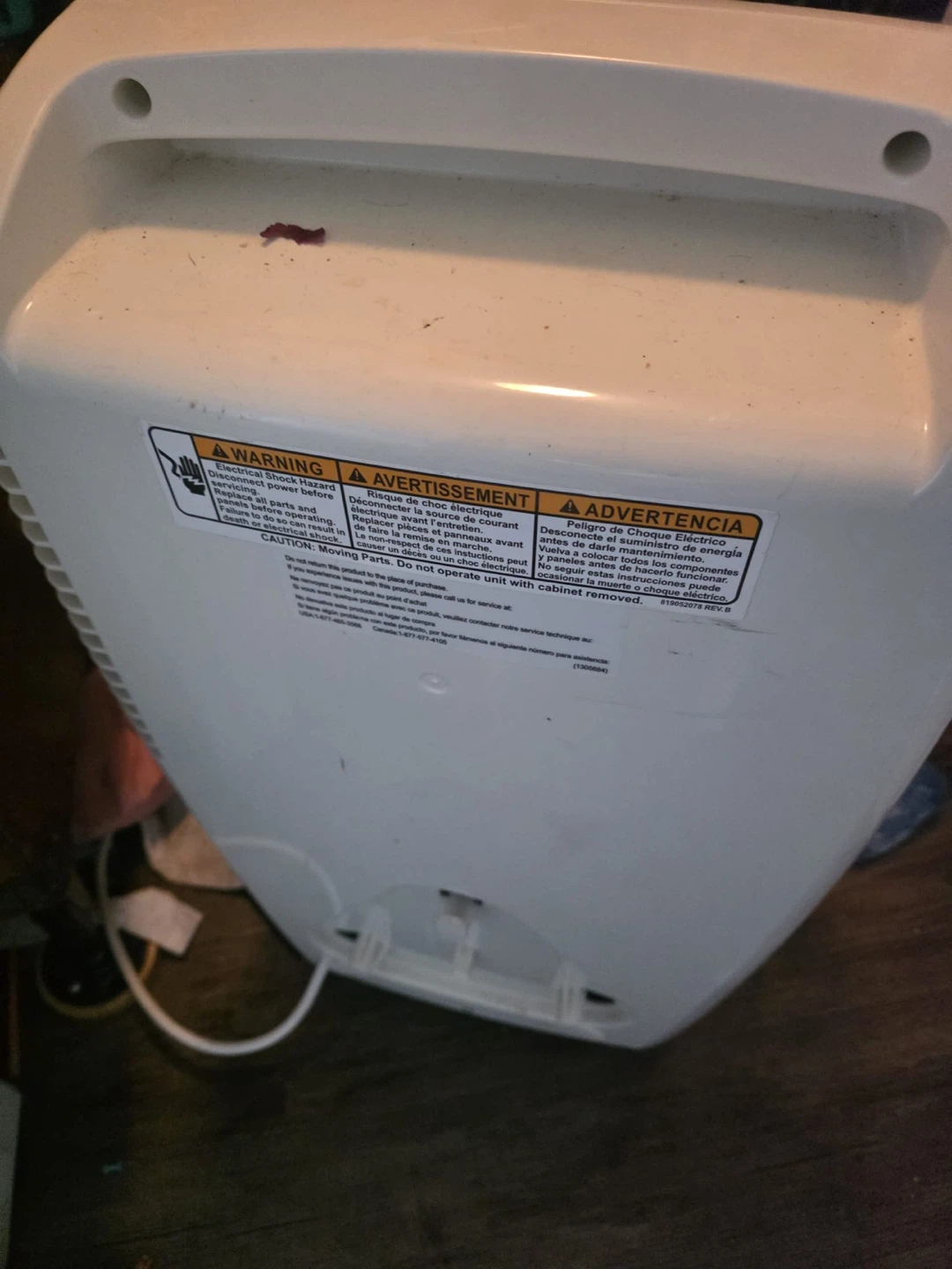 Whirlpool Gold Dehumidifier