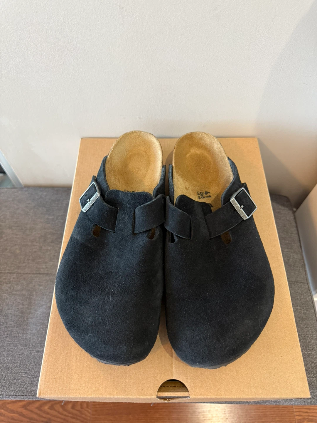 MEN’s Birkenstock Boston Clogs - Black - photo 2