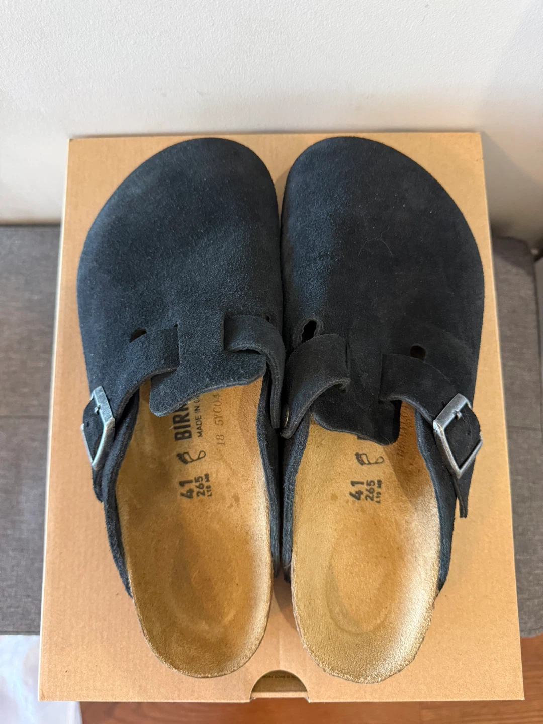 MEN’s Birkenstock Boston Clogs - Black