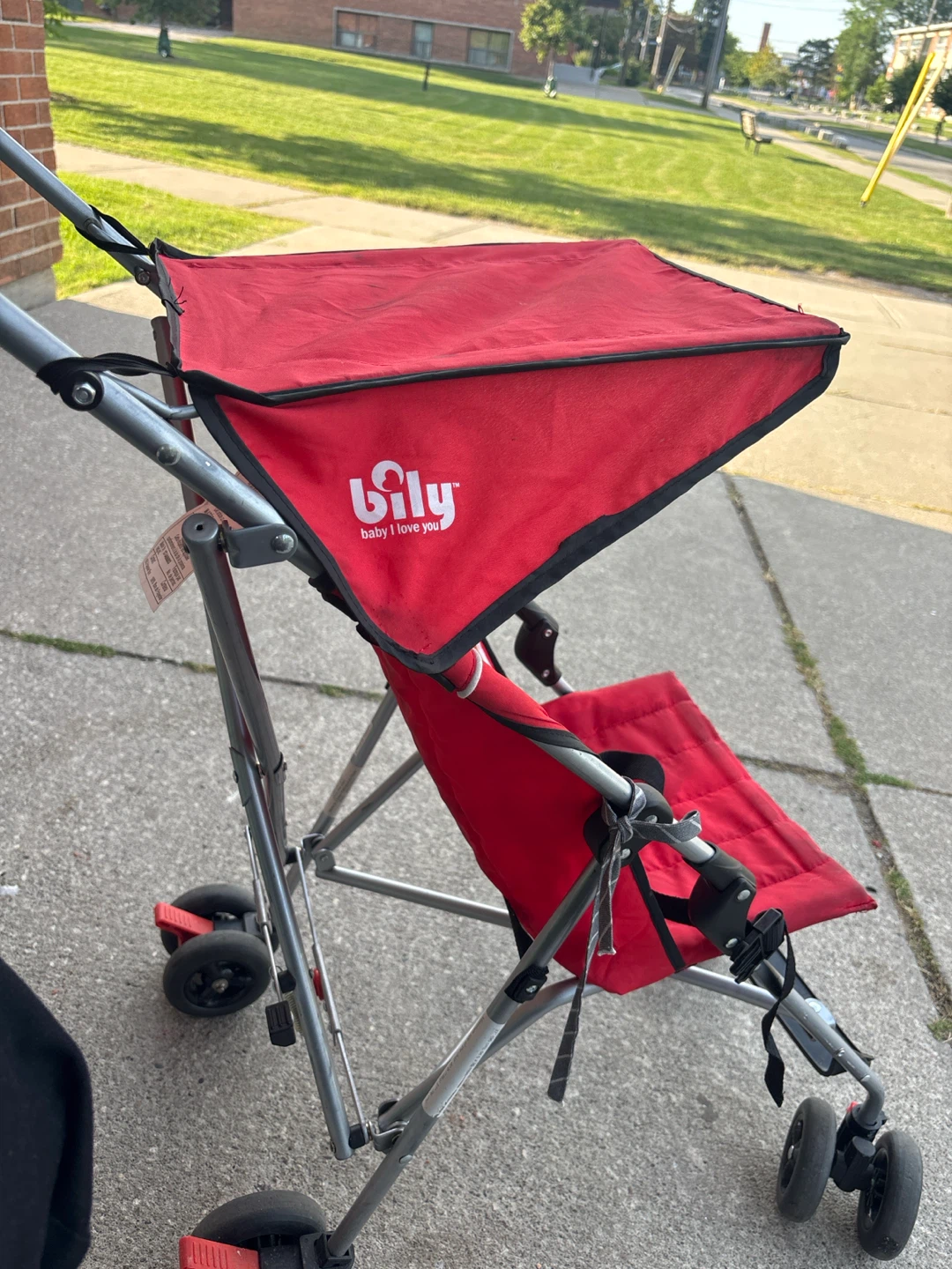 Baby Lily Lightweight Stroller - Red - photo 2