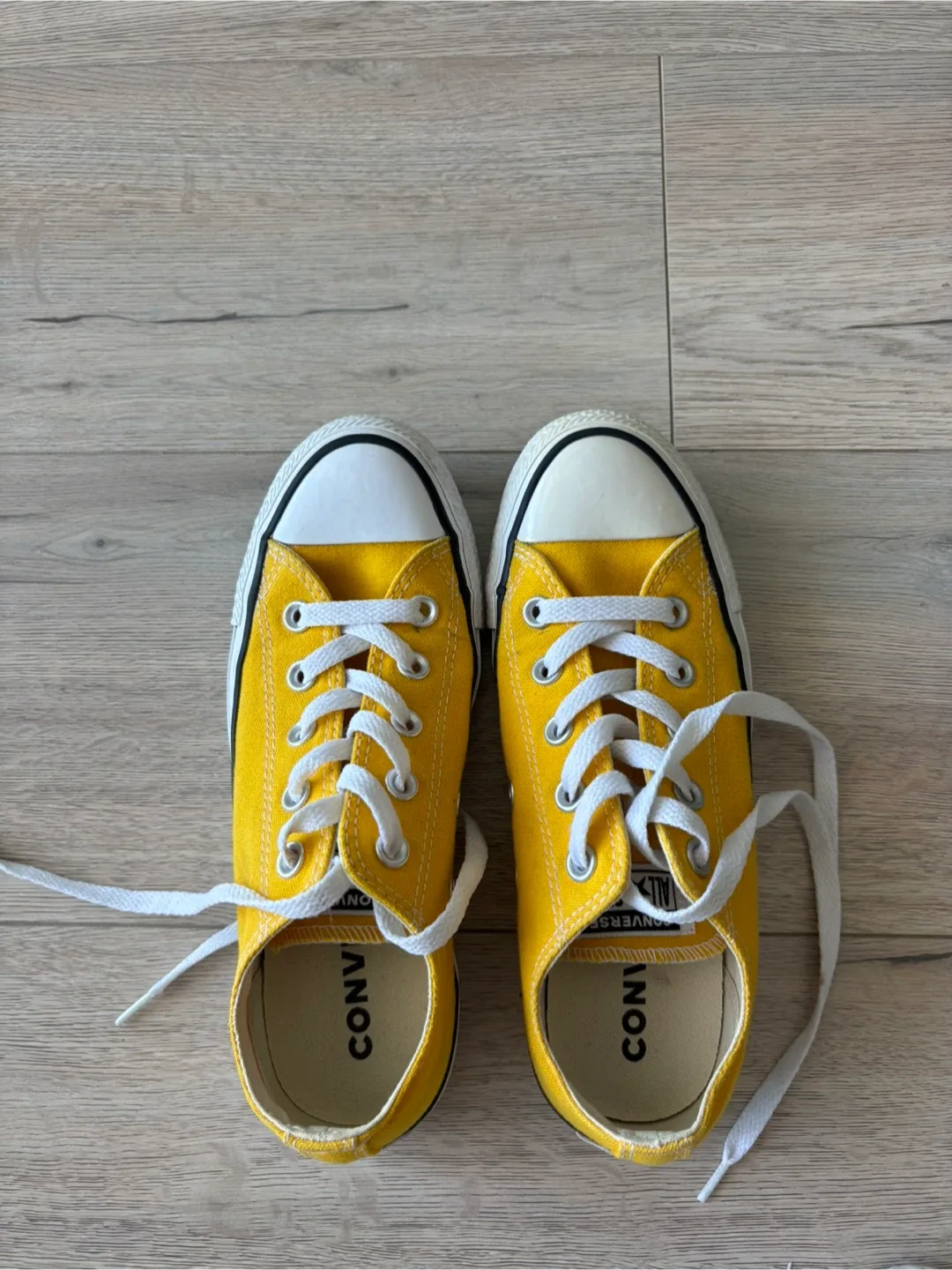 Converse Chuck Taylor All Star Low Top Yellow Shoes