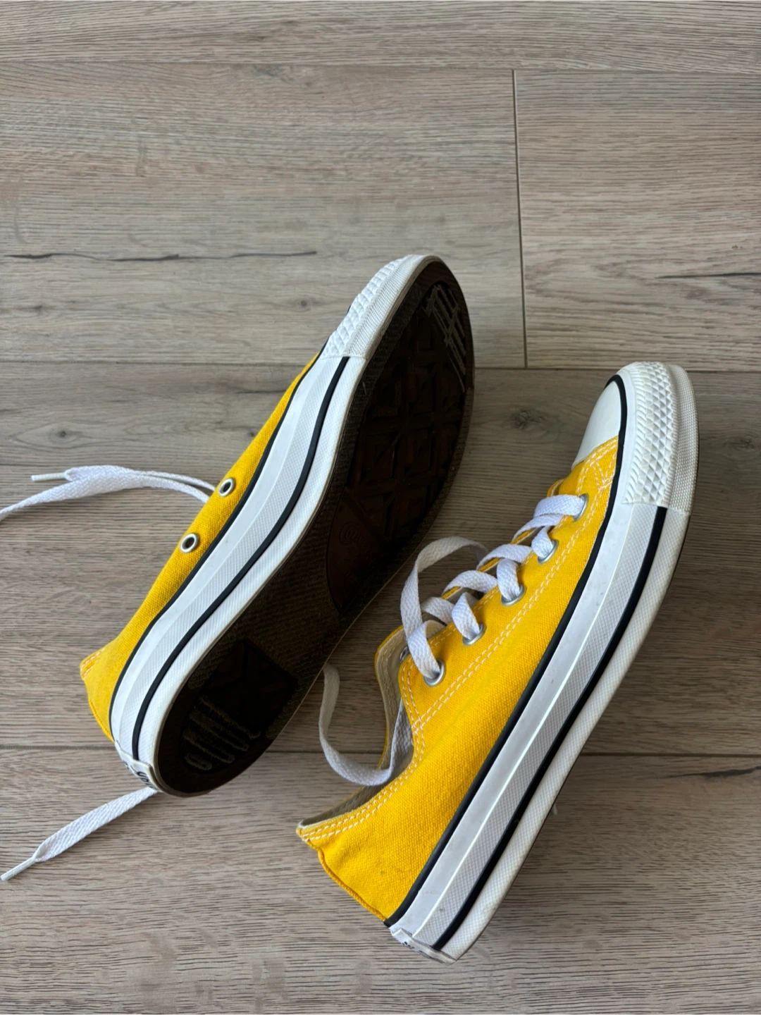 Converse Chuck Taylor All Star Low Top Yellow Shoes - photo 2