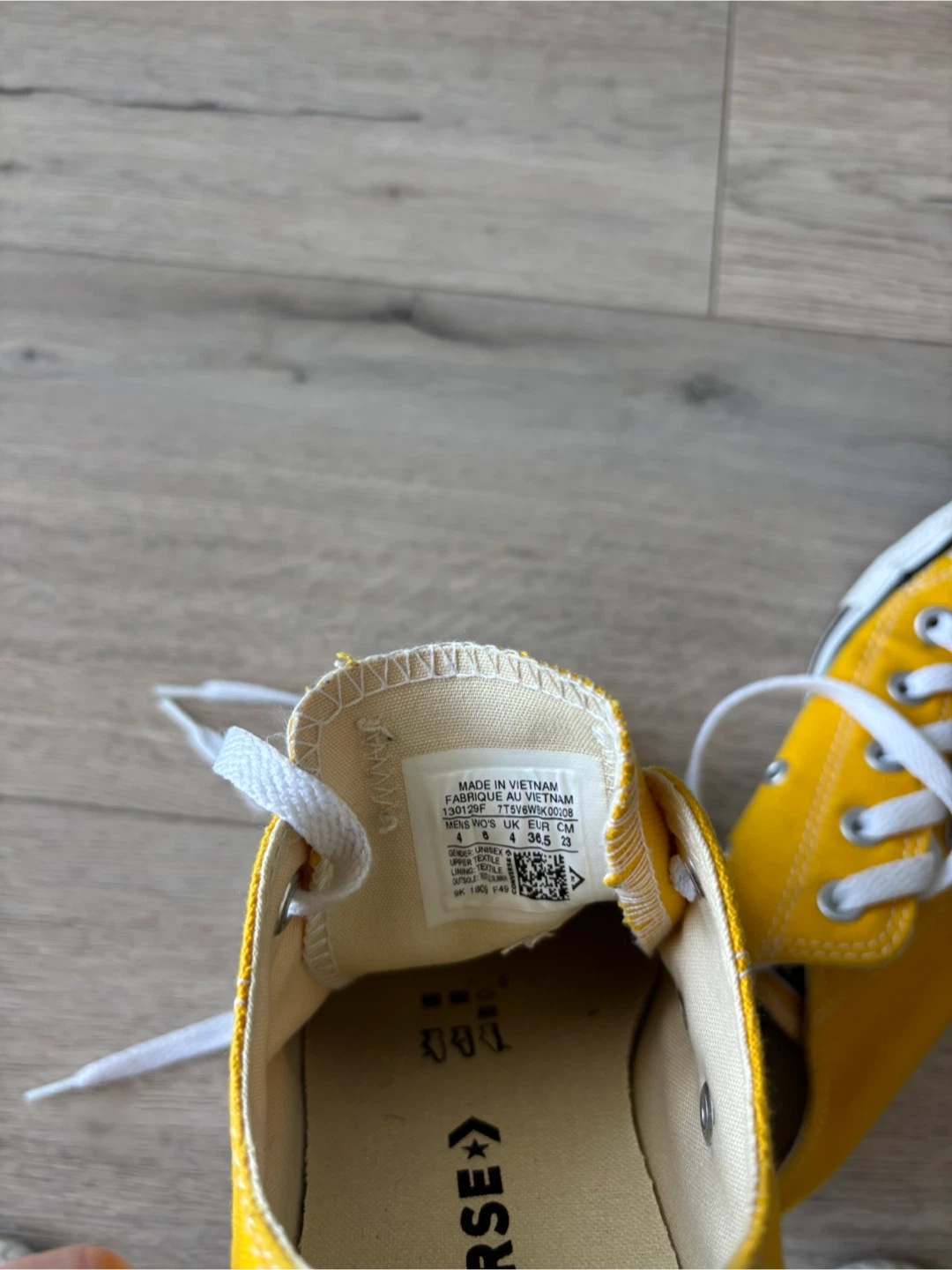 Converse Chuck Taylor All Star Low Top Yellow Shoes - photo 3