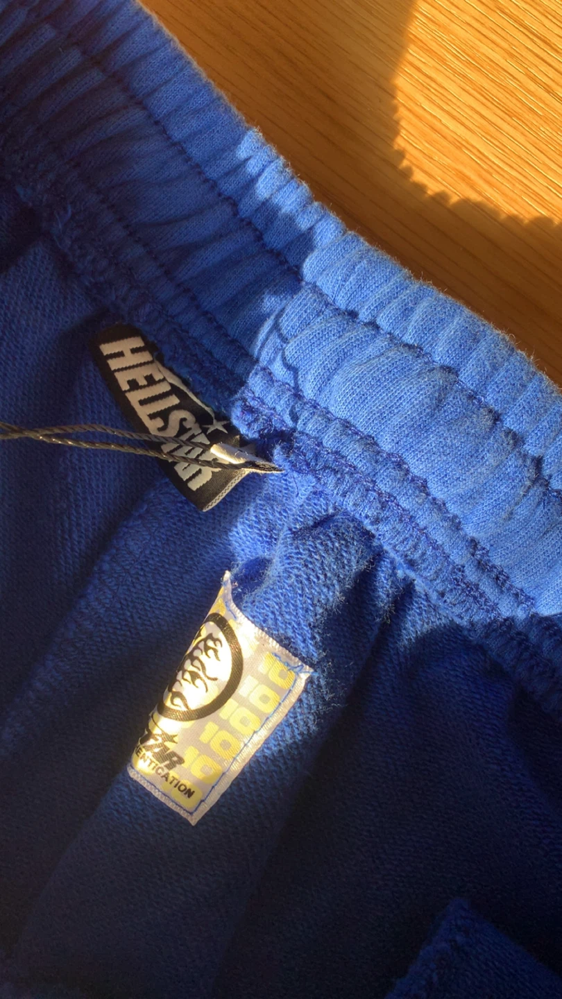 Hellstar Blue Flame Shorts - photo 3