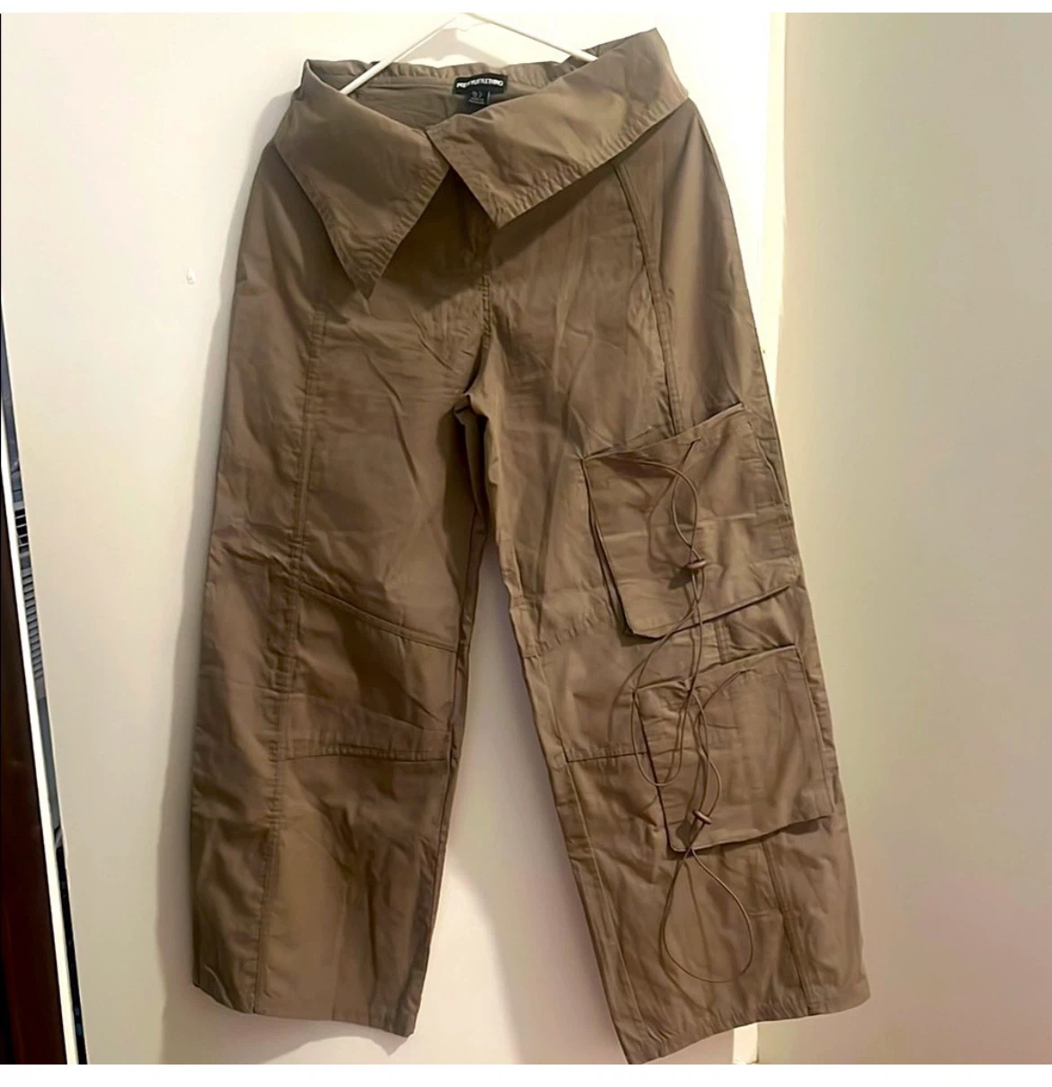 PRETTYLITTLETHING Brown Cargo Pants