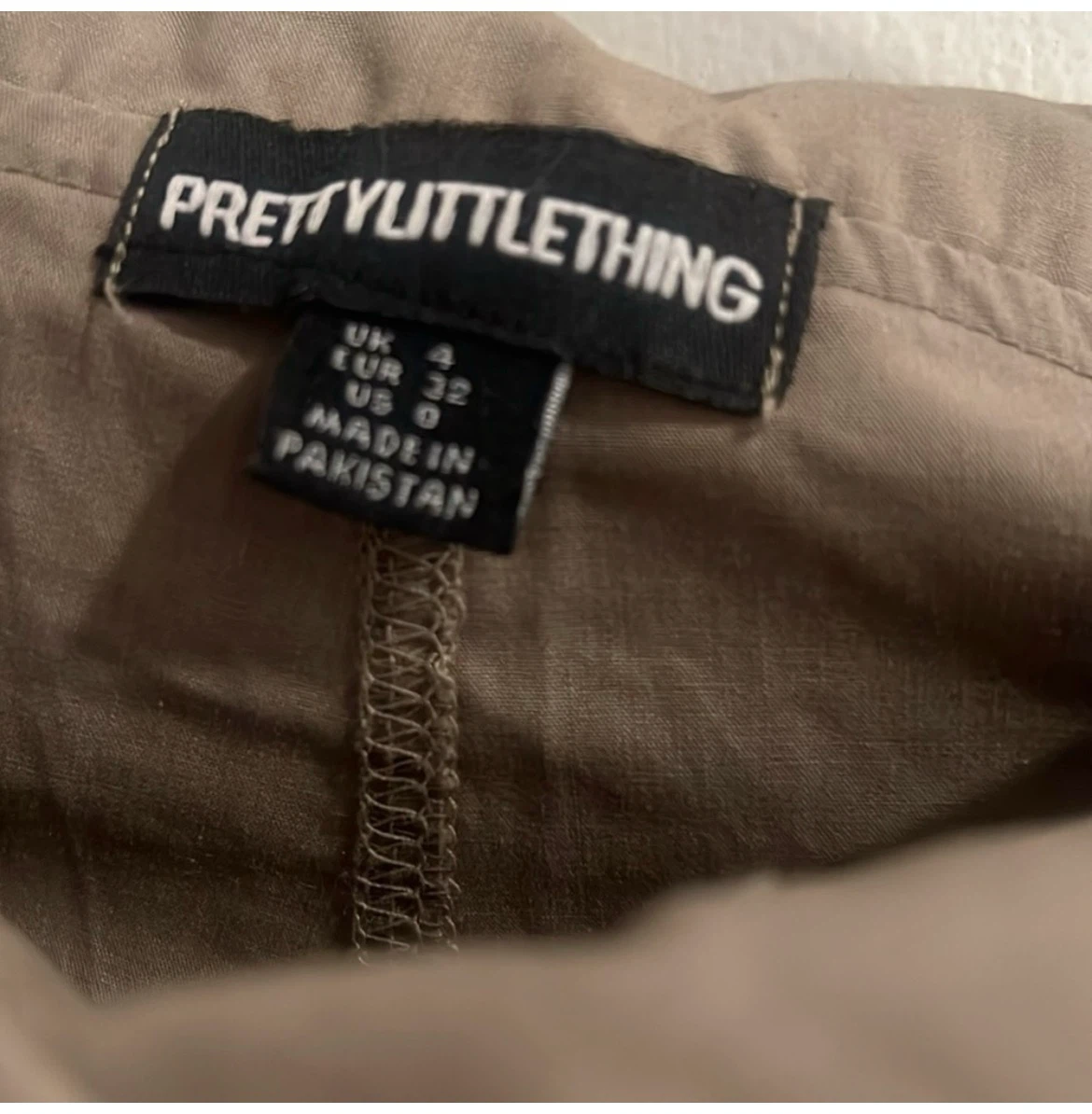 PRETTYLITTLETHING Brown Cargo Pants - photo 2