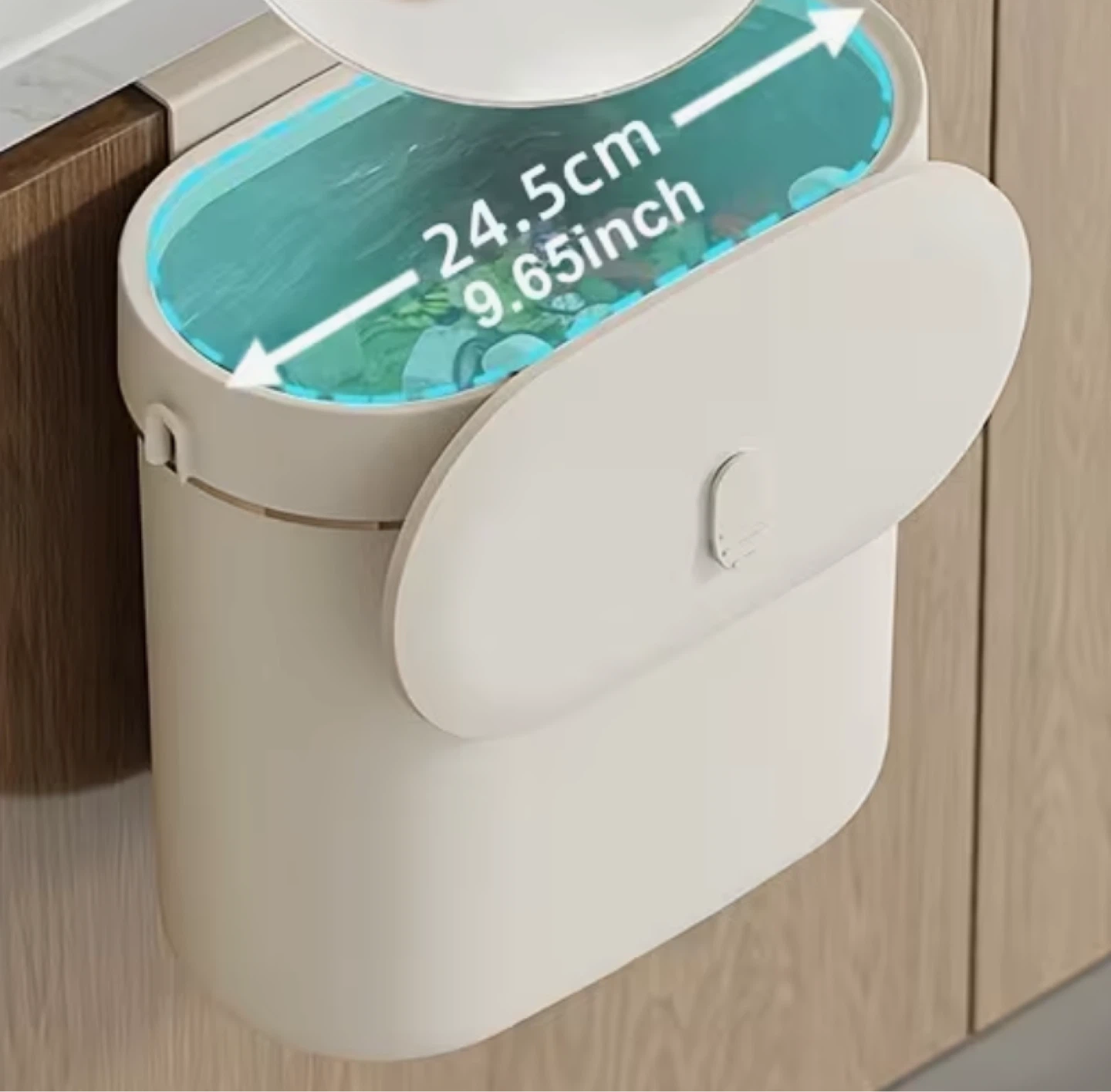 9L White Trash Can - photo 4