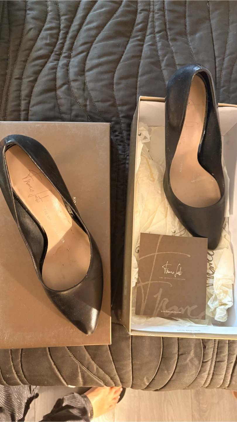 Franco Sarto "The Artist's Collection" Black Pumps - Size 8