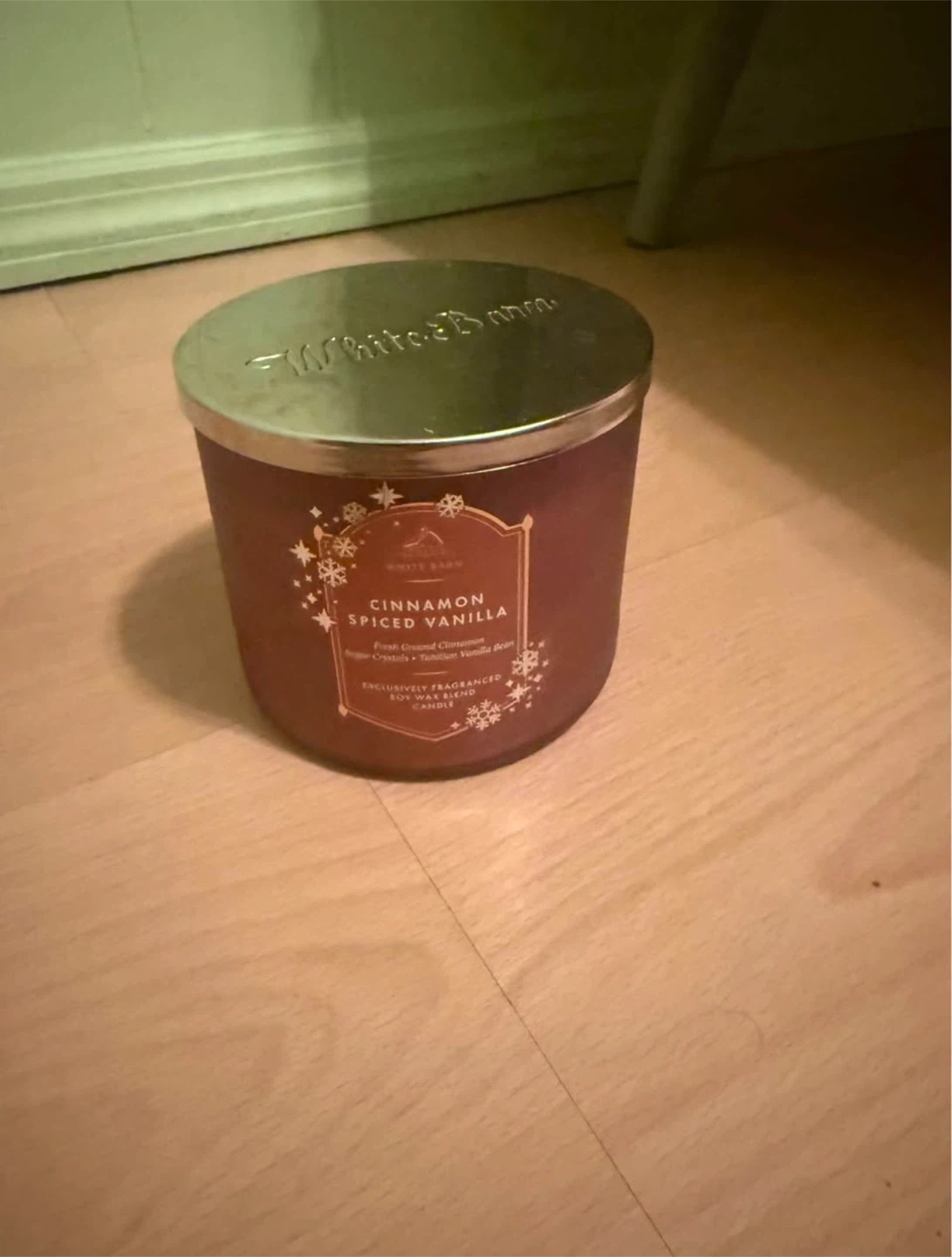 Bath & Body Works Cinnamon Spiced Vanilla 3-Wick Candle