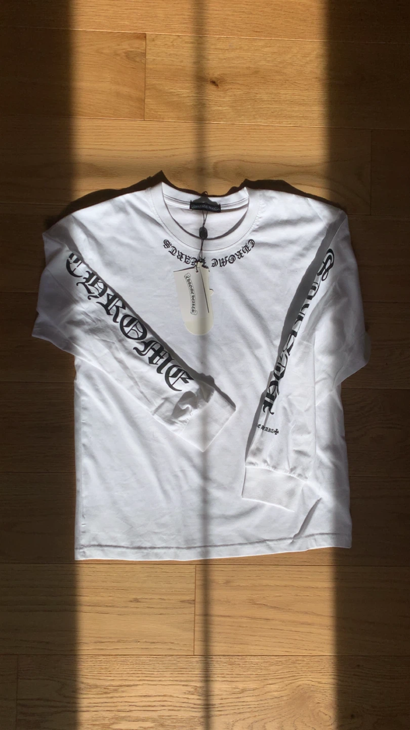Chrome Hearts White Long Sleeve