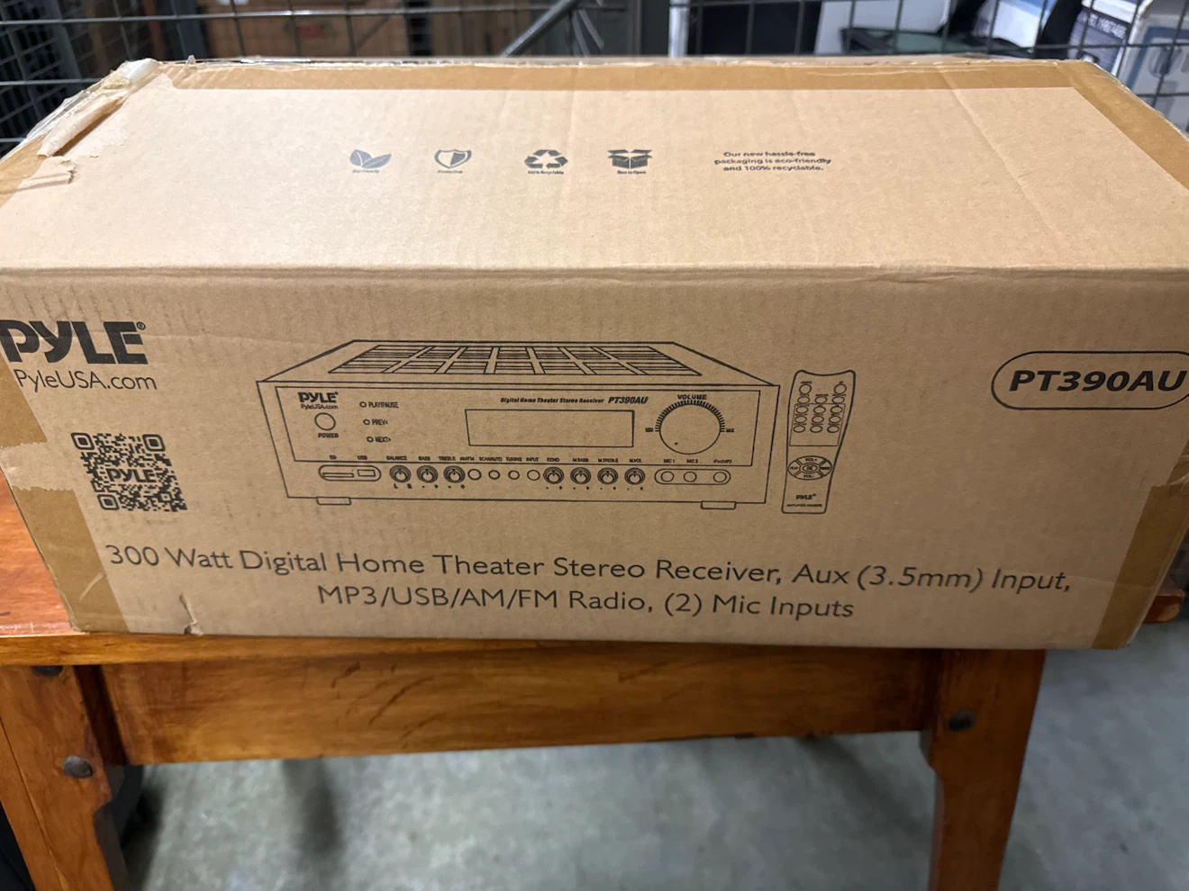 PYLE PT390AU 300 Watt Digital Home Theater Stereo Receiver - photo 2