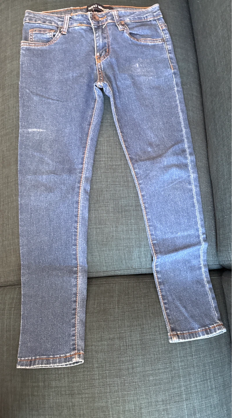MOST WANTED Blue Denim Jeans