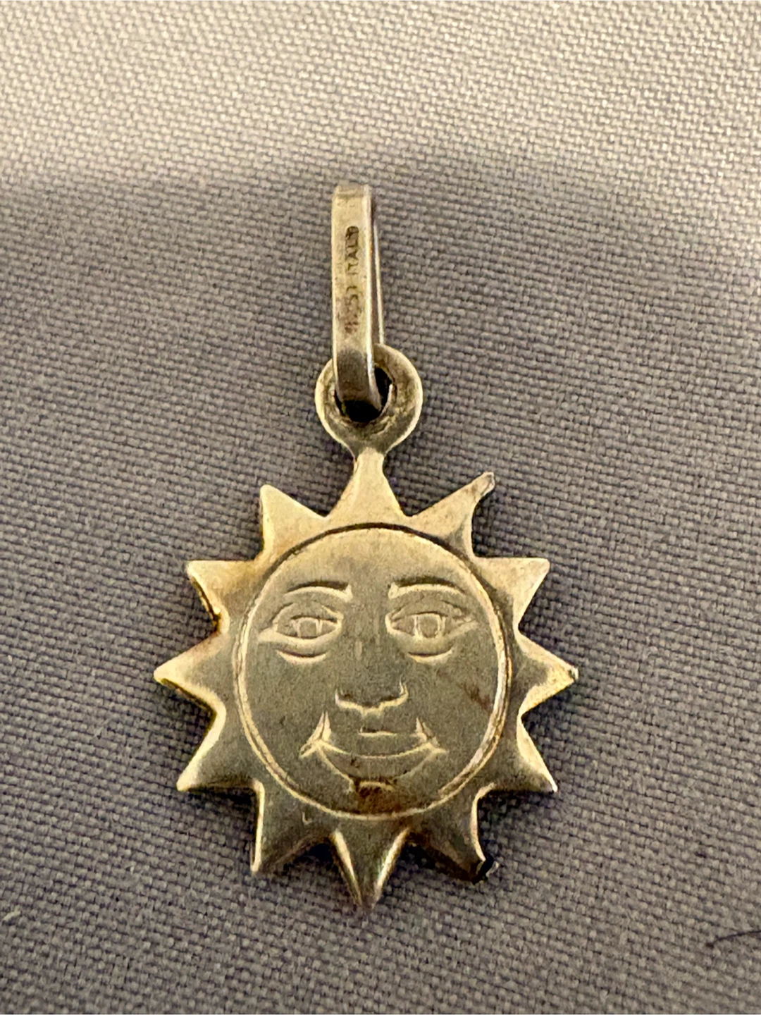 Sterling Silver snake and Sun Pendant Necklace - photo 4