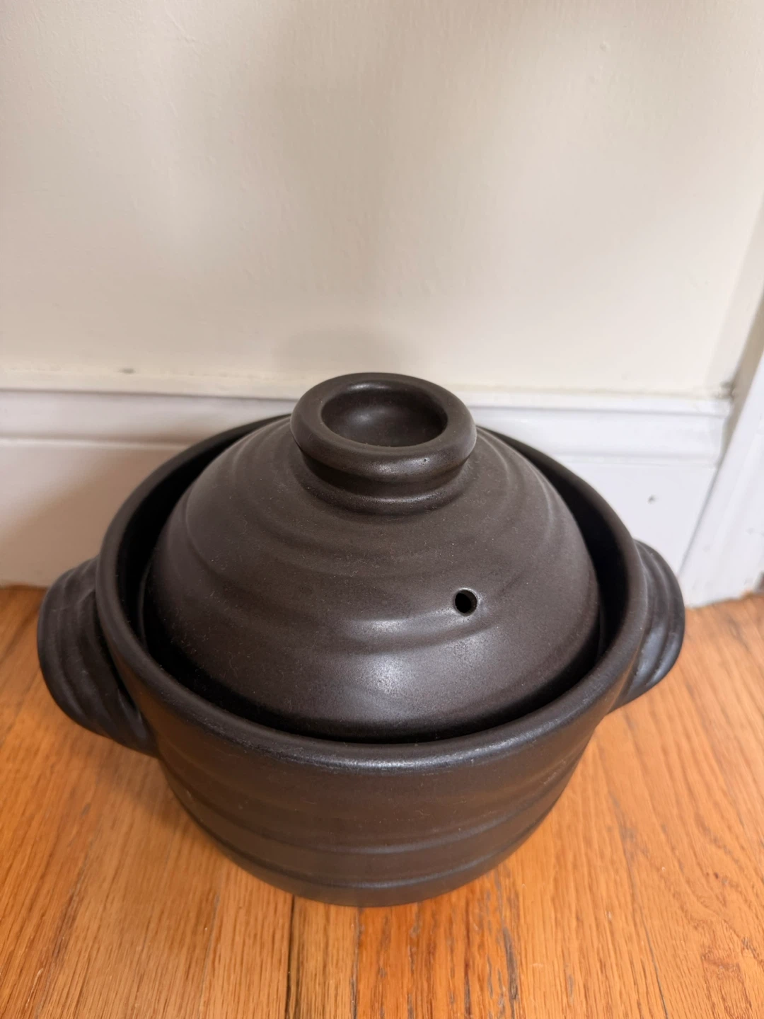 Rice Cooking Pot -Ceramic/Clay Double Lid - Japanese rice cooker - photo 2