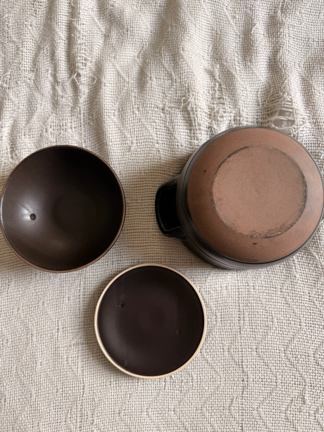 Rice Cooking Pot -Ceramic/Clay Double Lid - Japanese rice cooker - photo 5