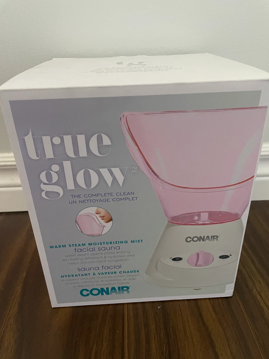 New Conair True Glow Facial Sauna Steamer