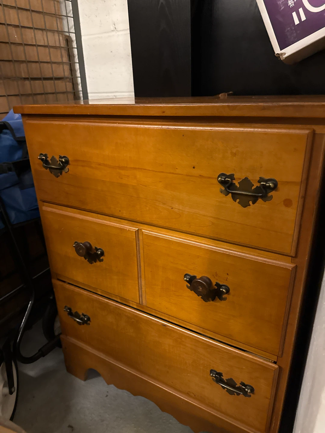 Wooden Dresser with 5 Drawers - photo 5
