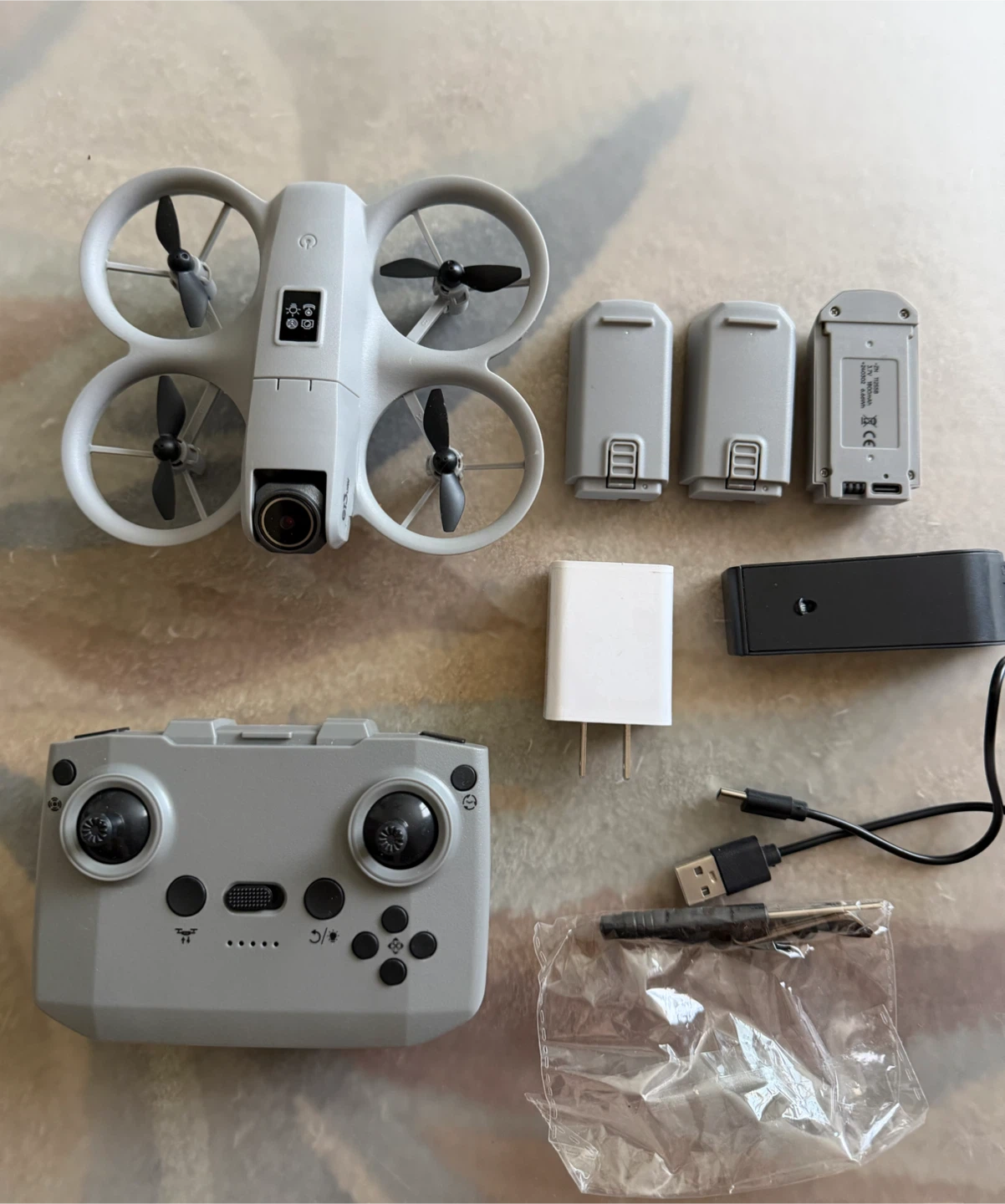 Mini GT3 6K GPS FPV Drone – 3 Batteries + Case