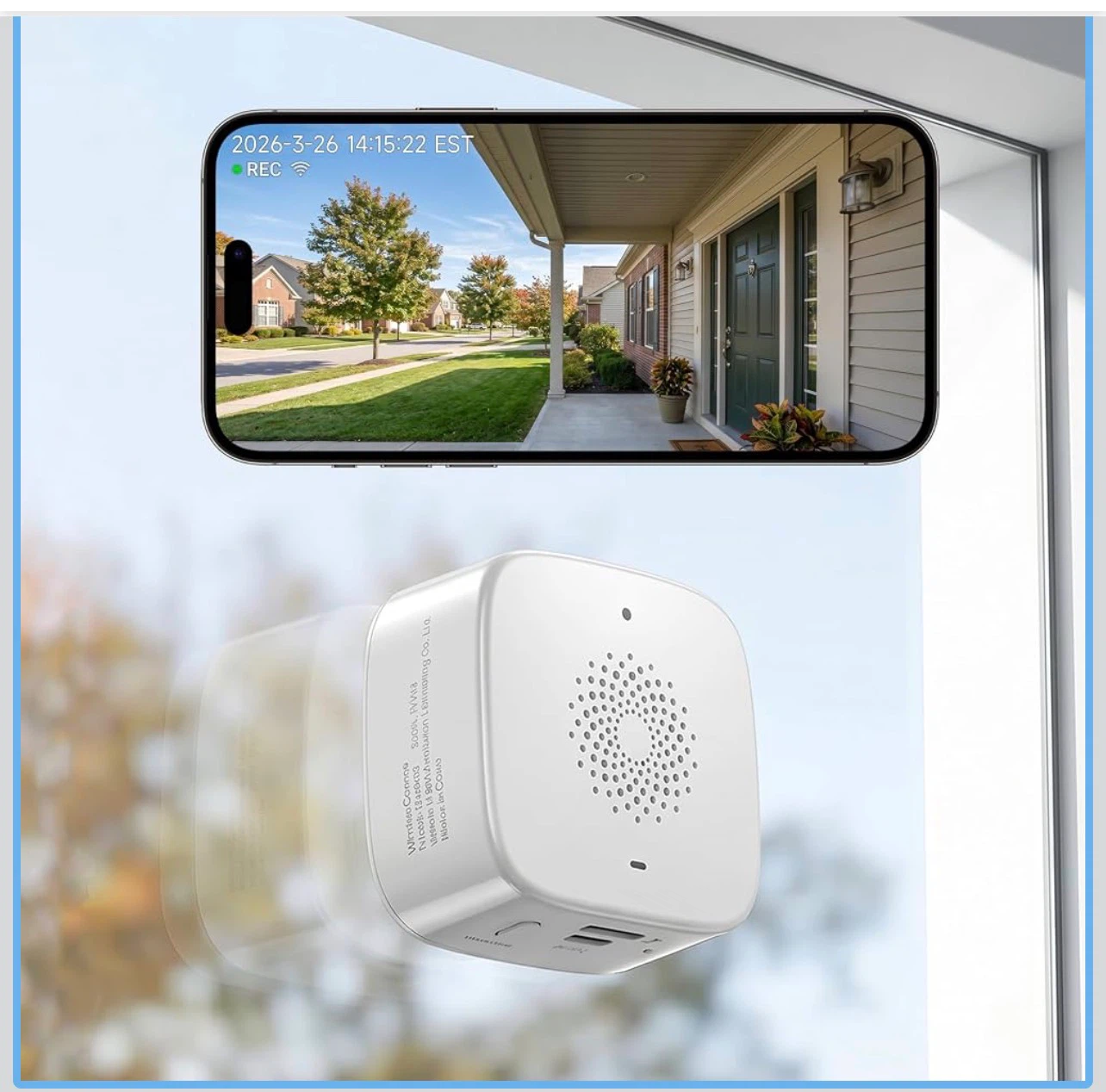 Window Camera 2.5K Anti-Glare View