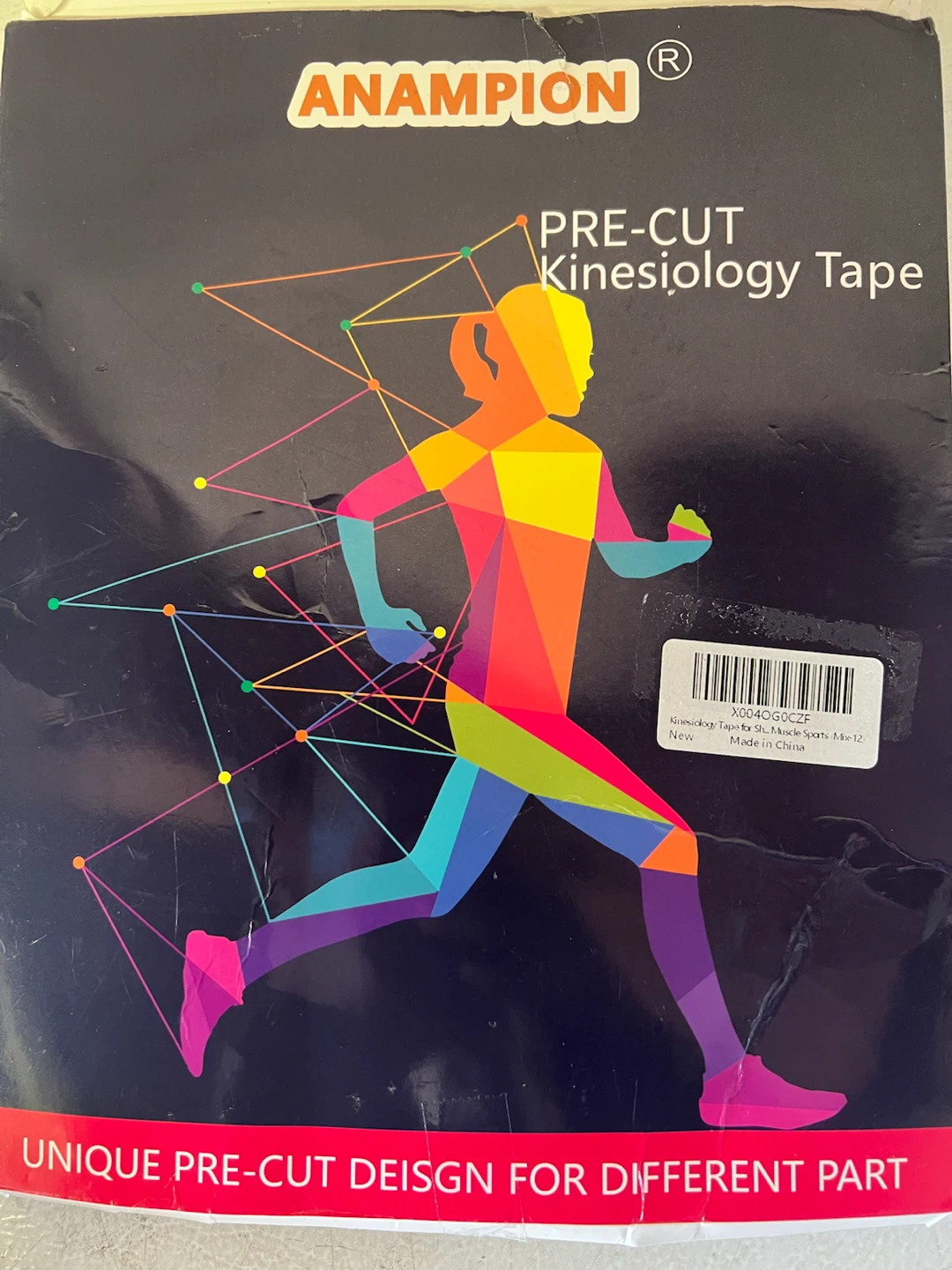 ANAMPION PRE-CUT Kinesiology Tape