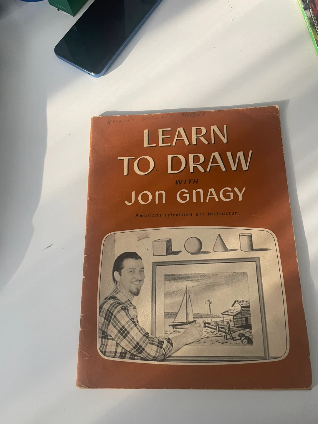 Learn to Draw with Jon Gnagy Art Instruction Book