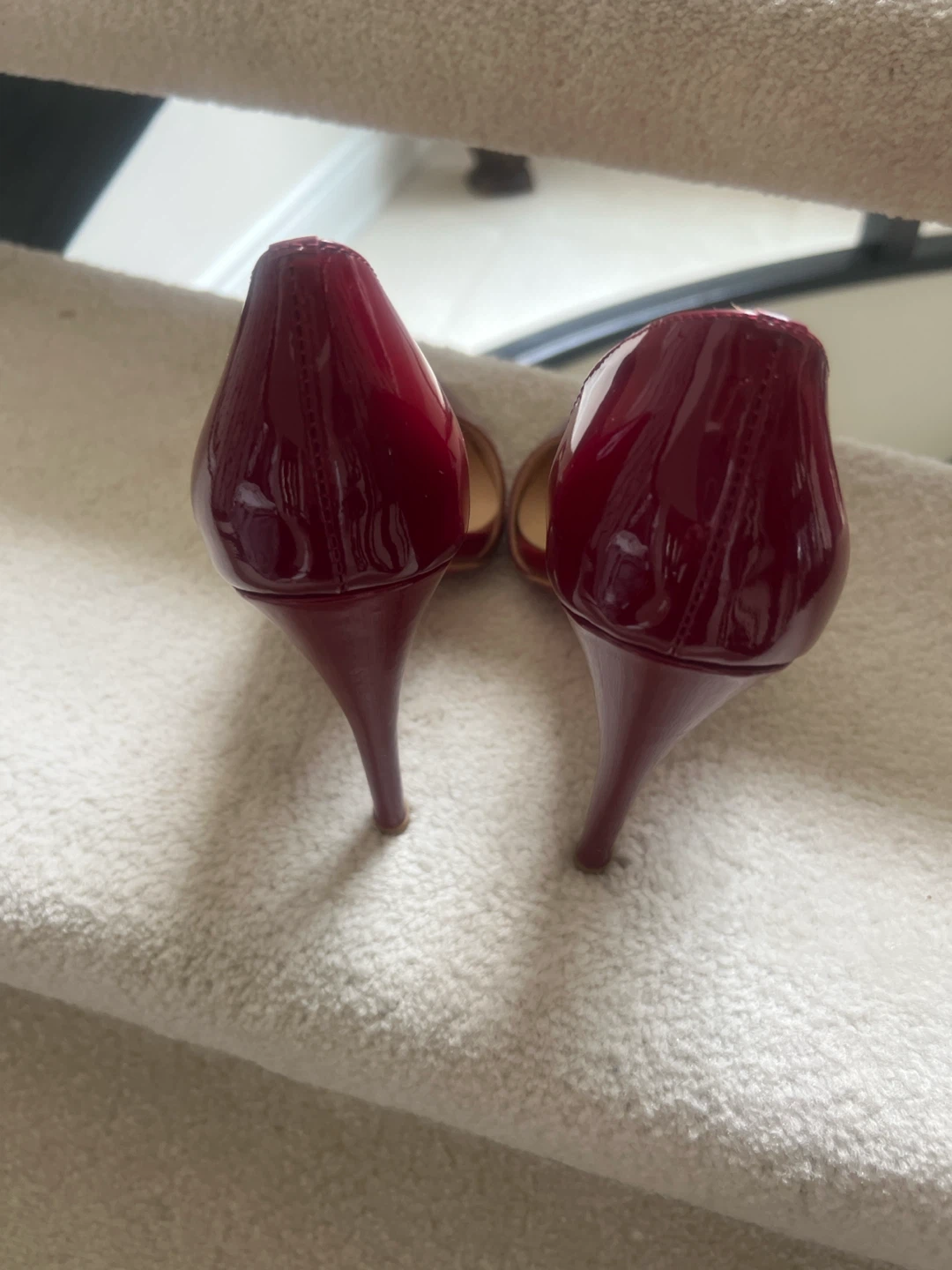 Christian Louboutin Red Patent Leather Heels - photo 2