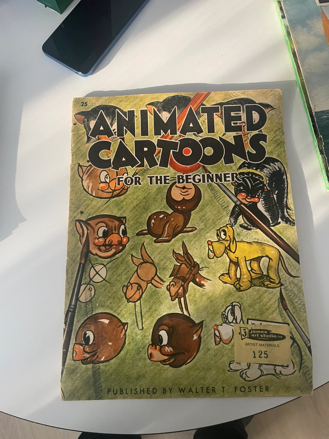 Animated Cartoons for the Beginner Book