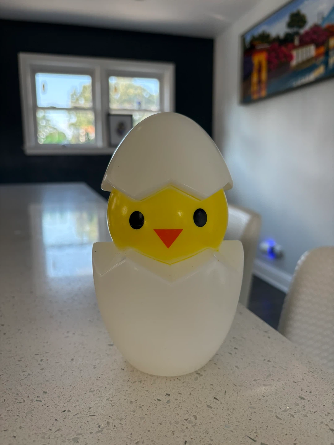 Cute Chick in Egg Figurine
