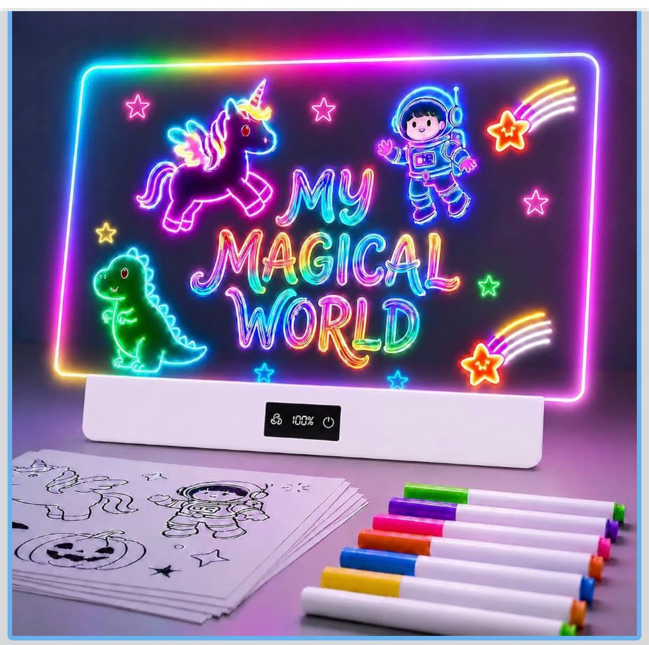 LED Drawing Board for Kids