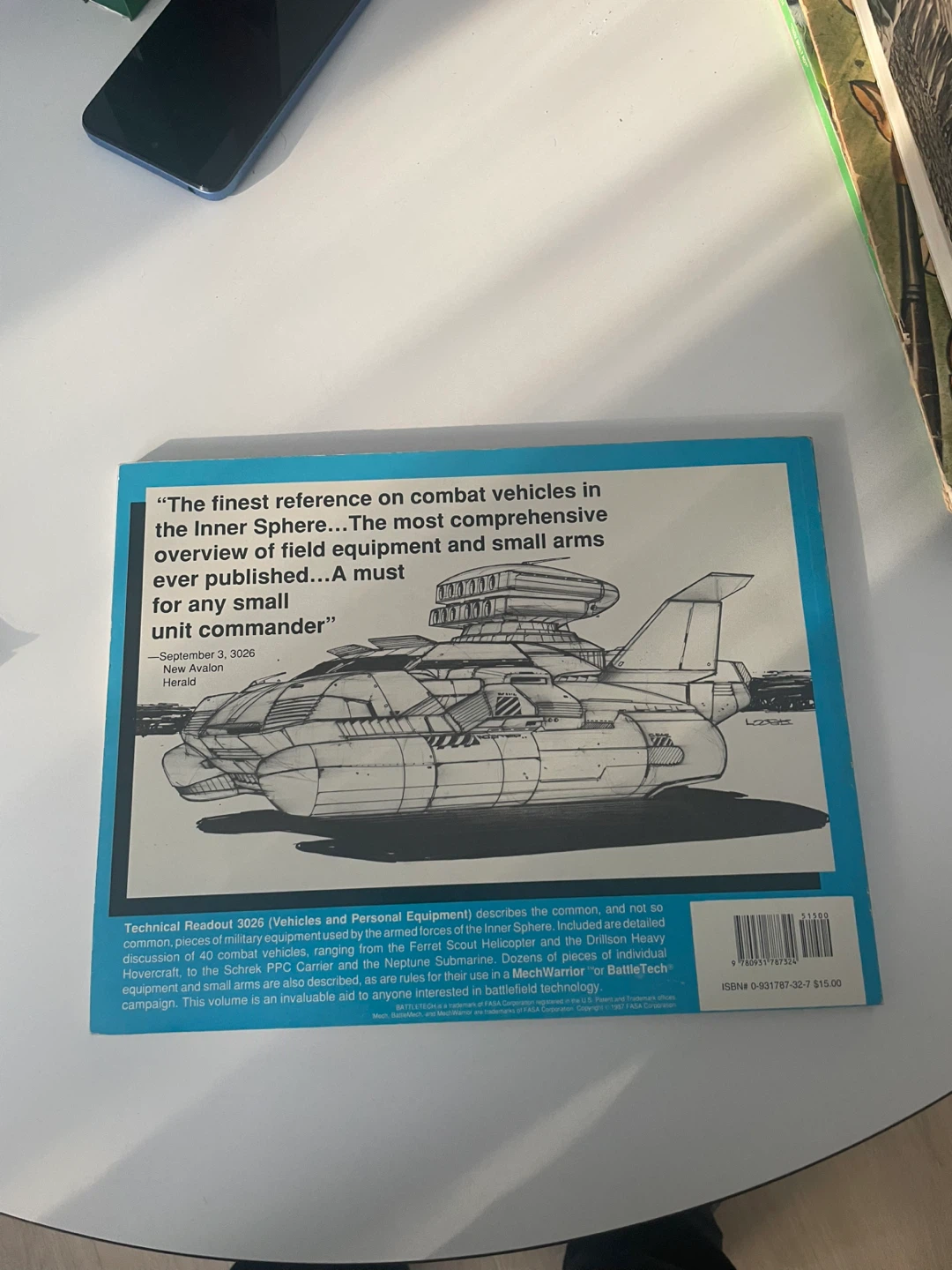 3026 Vehicles and Personal Equipment Book - photo 2