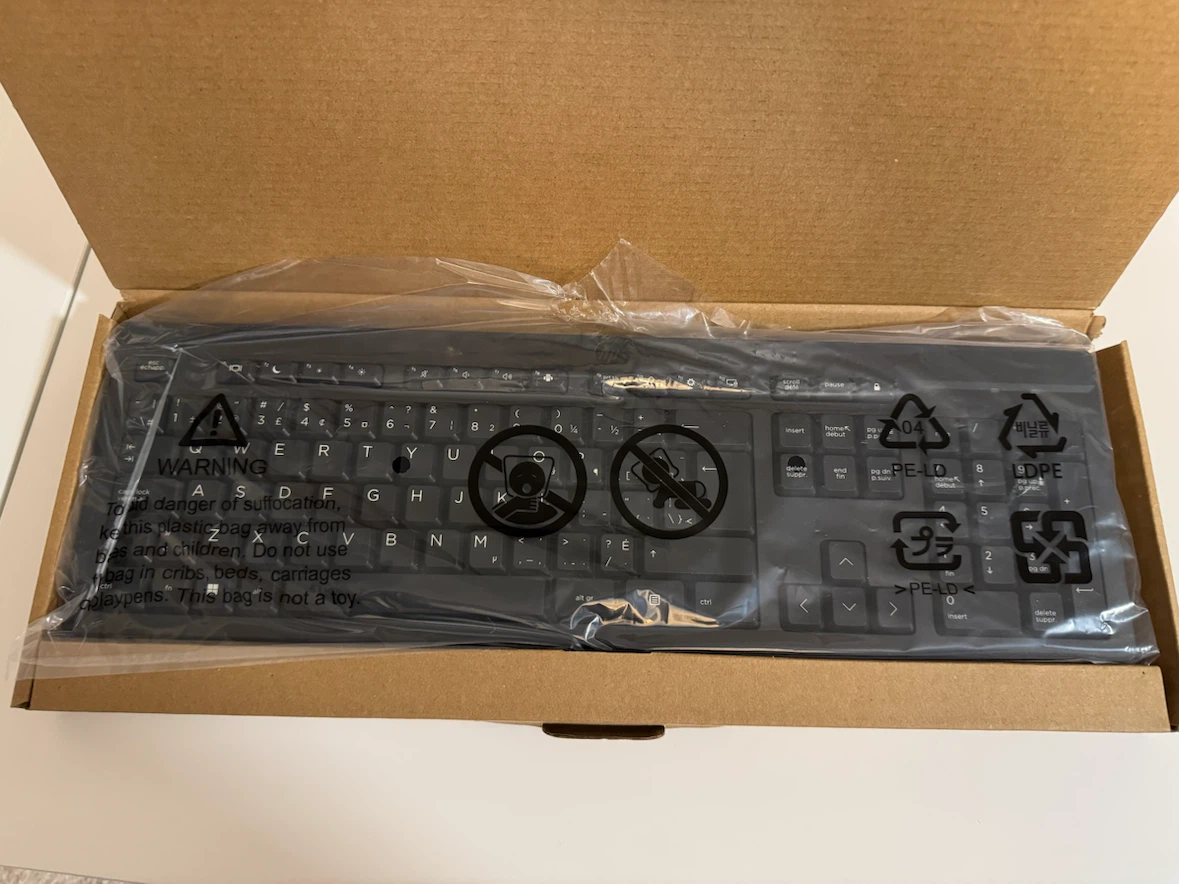 HP Wired Mouse and Keyboard - photo 2