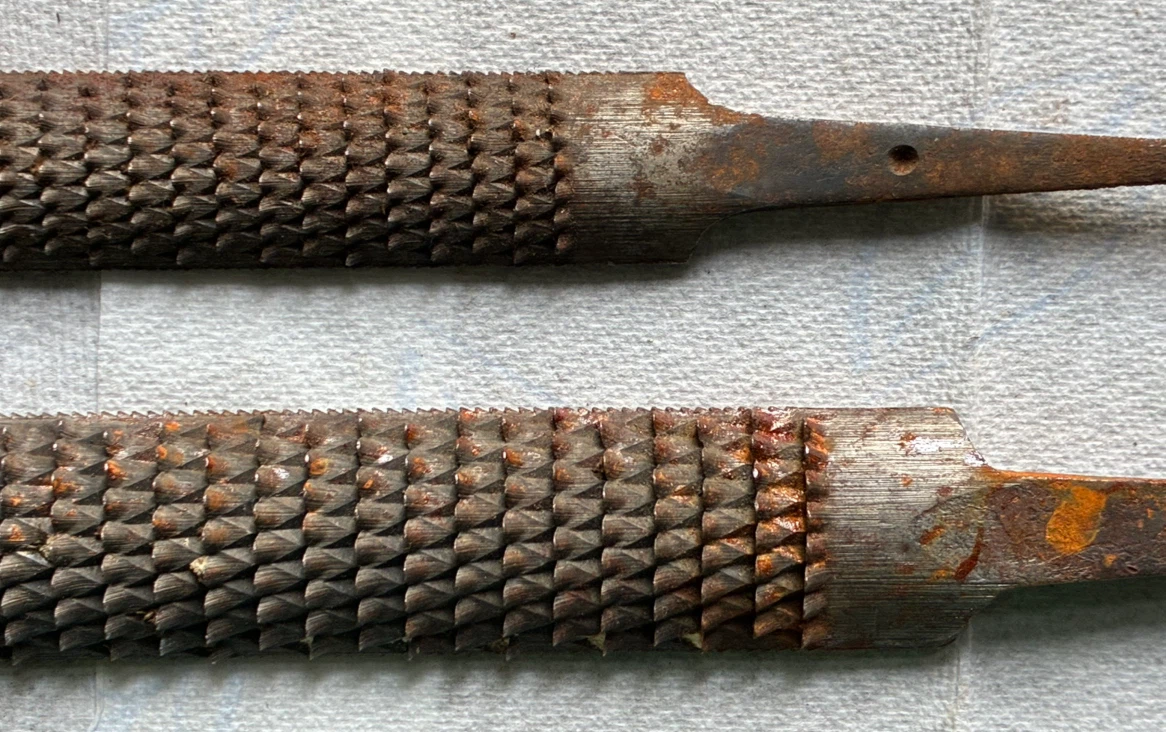Vintage Woodworking Rasps antique – GLOBE + Black Diamond tools