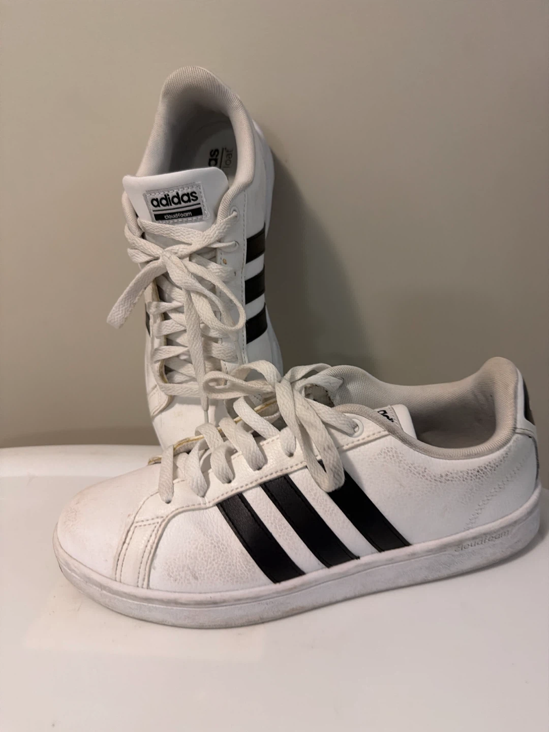 Adidas Cloudfoam Sneakers - White/Black - photo 2
