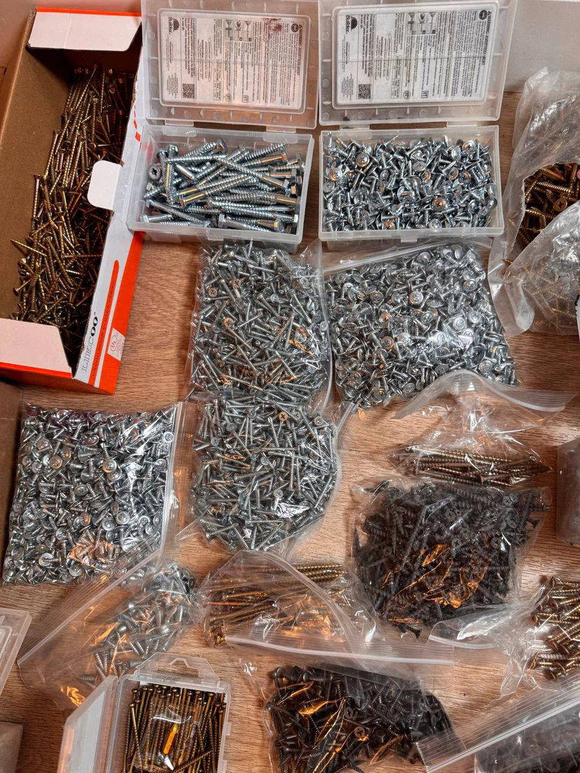 Huge Screws & Fasteners Lot – Thousands of Pieces - photo 4