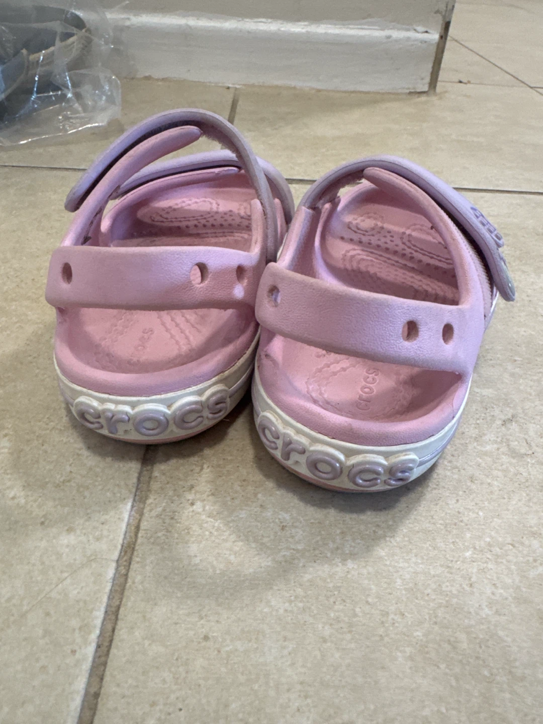 Pink Crocs Toddler Sandals - photo 2