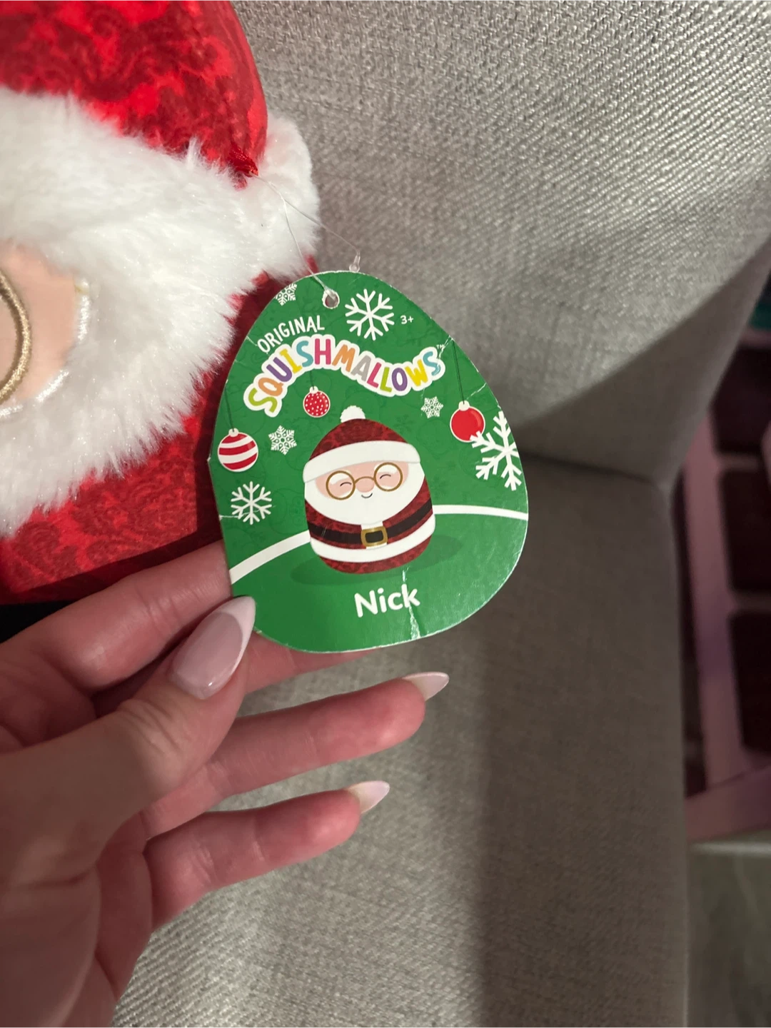 Squishmallows Limited Edition Nick Santa - photo 2