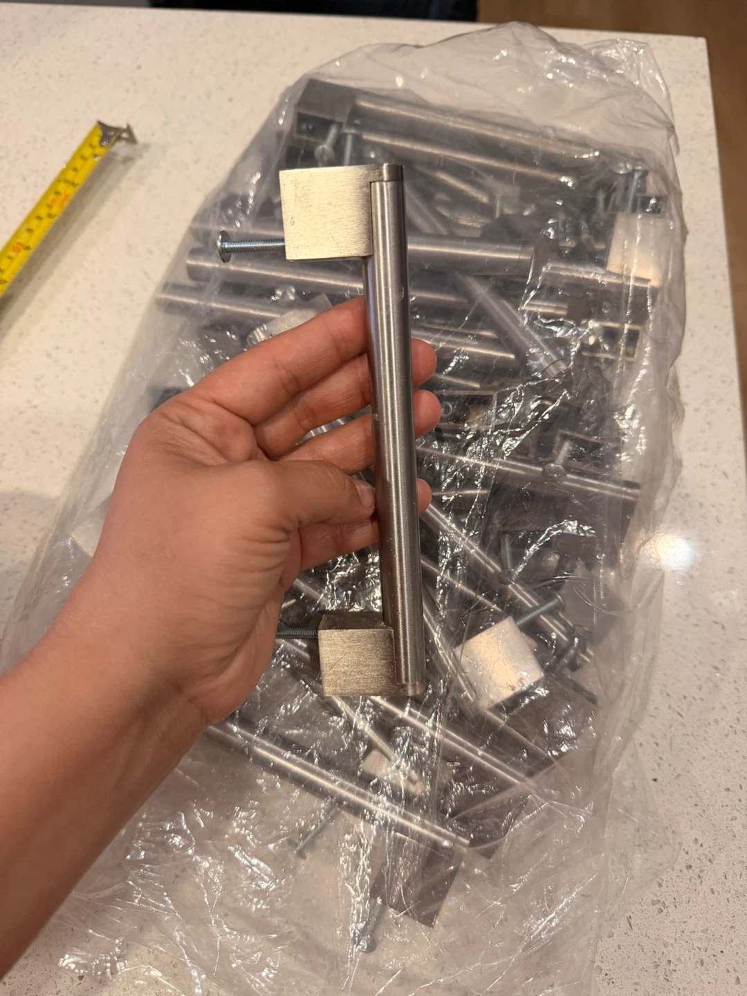 Cabinet Drawer Pulls - Brushed Nickel Finish