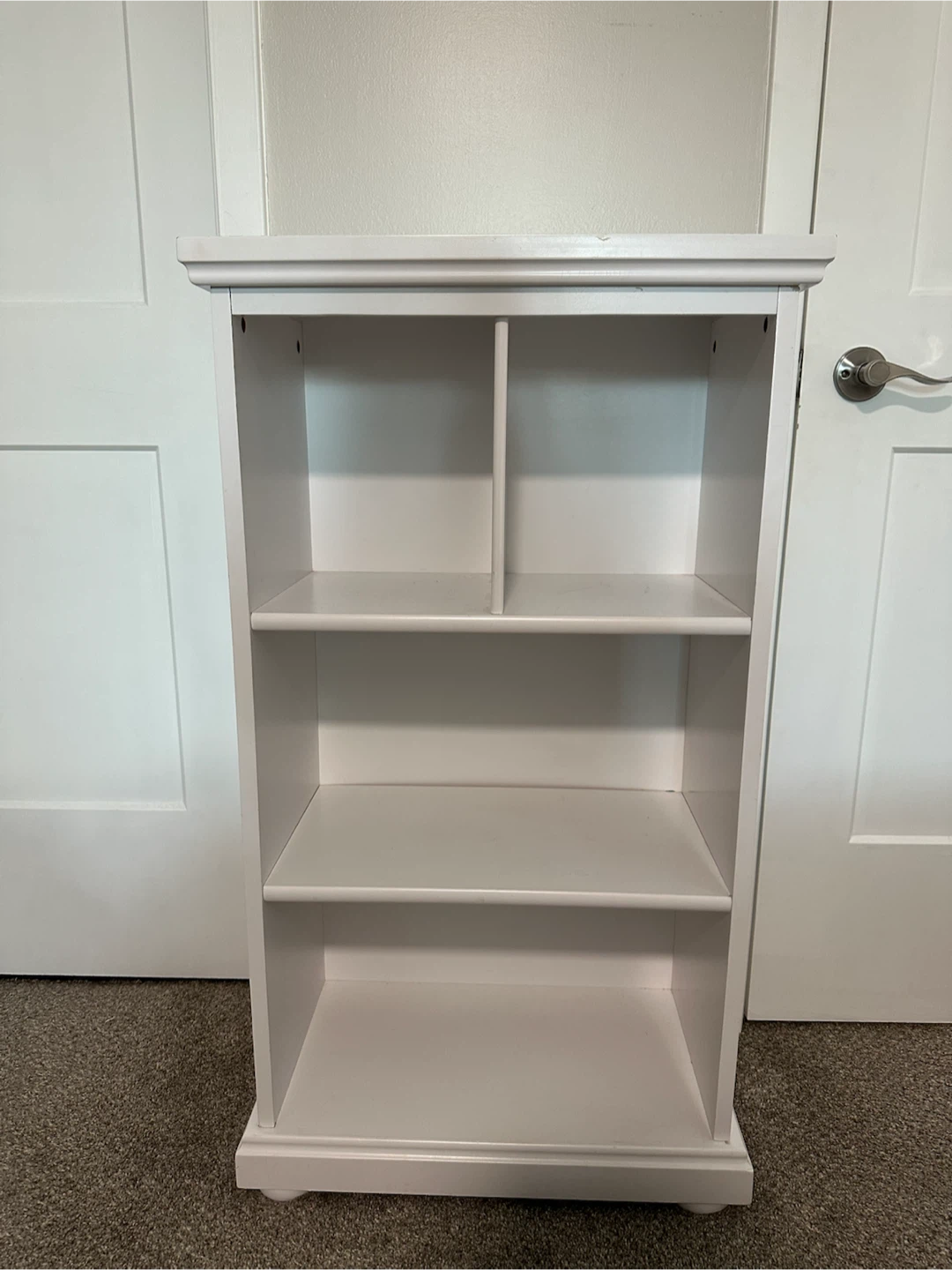 White 3-Shelf Bookcase